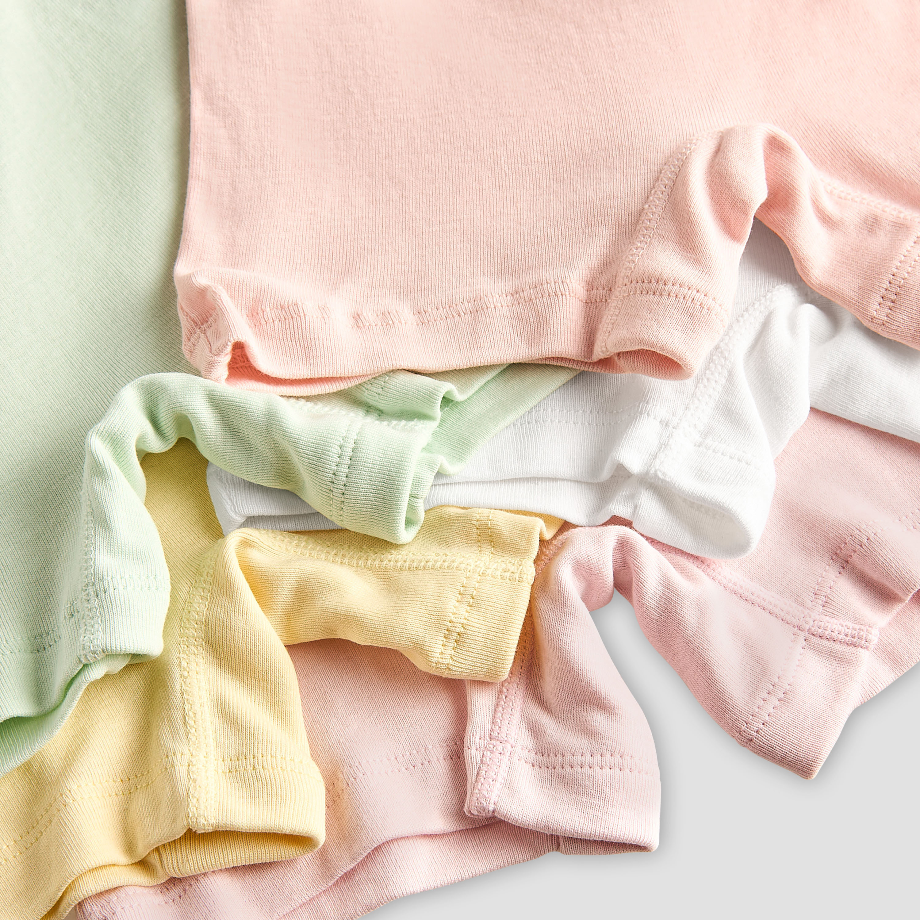 Pack of 5 Juniors Cotton Boxers with Elasticated Waistband-girls-clothing-innerwear-panties-image-8