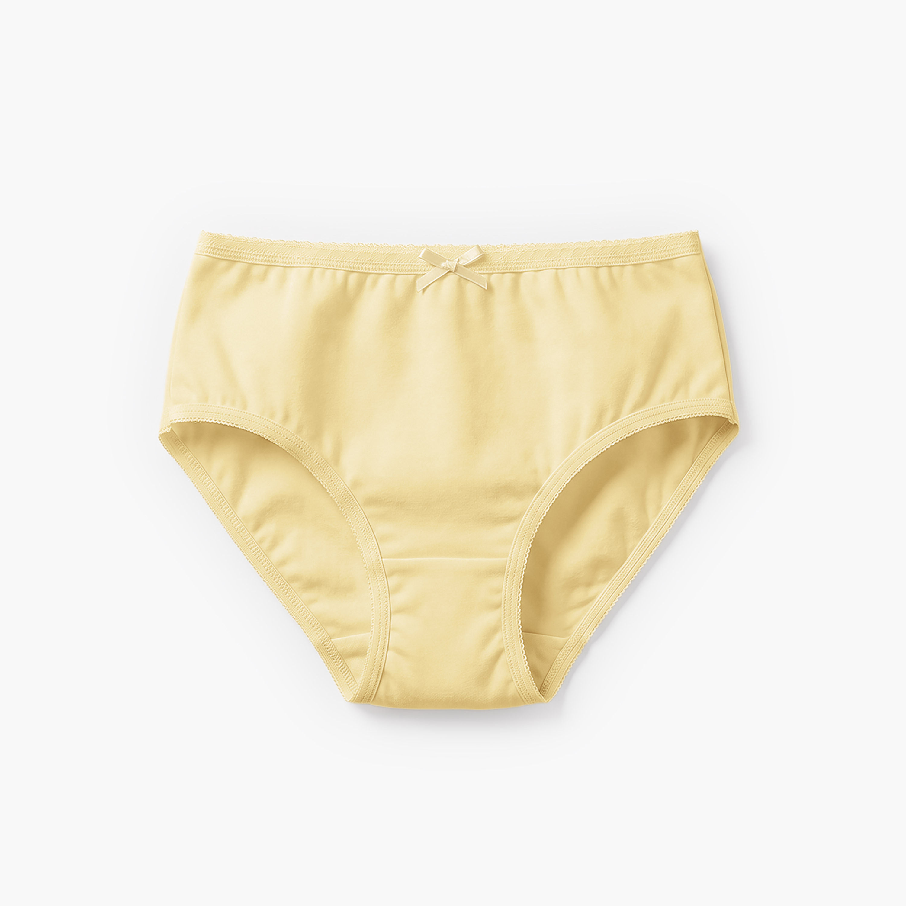 طقم سراويل داخلية سادة 5 قطع بخصر مطّاطي من جونيورز-girls-clothing-multipacks-image-2