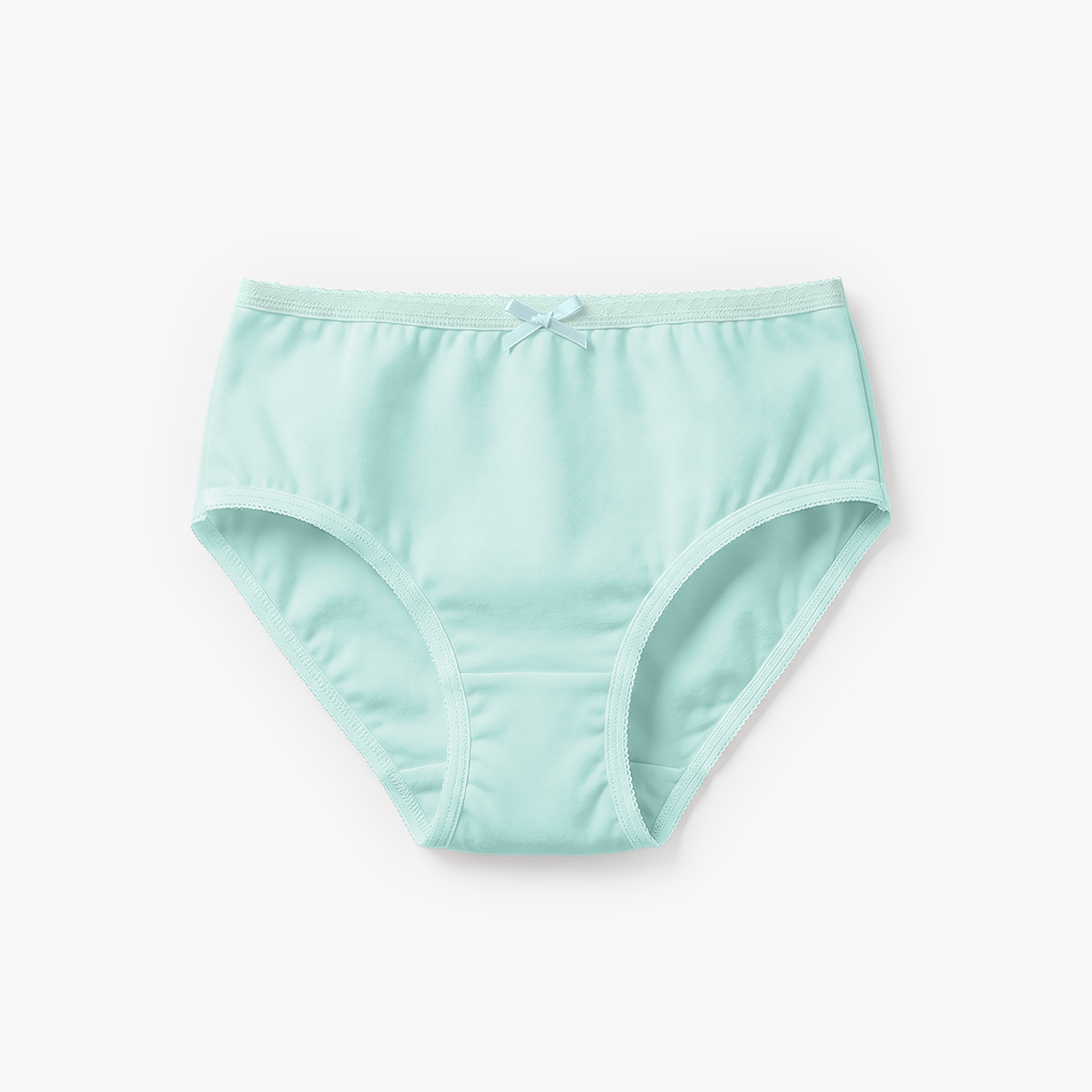 Juniors Solid Briefs with Elasticated Waistband - Set of 5-girls-clothing-multipacks-image-6