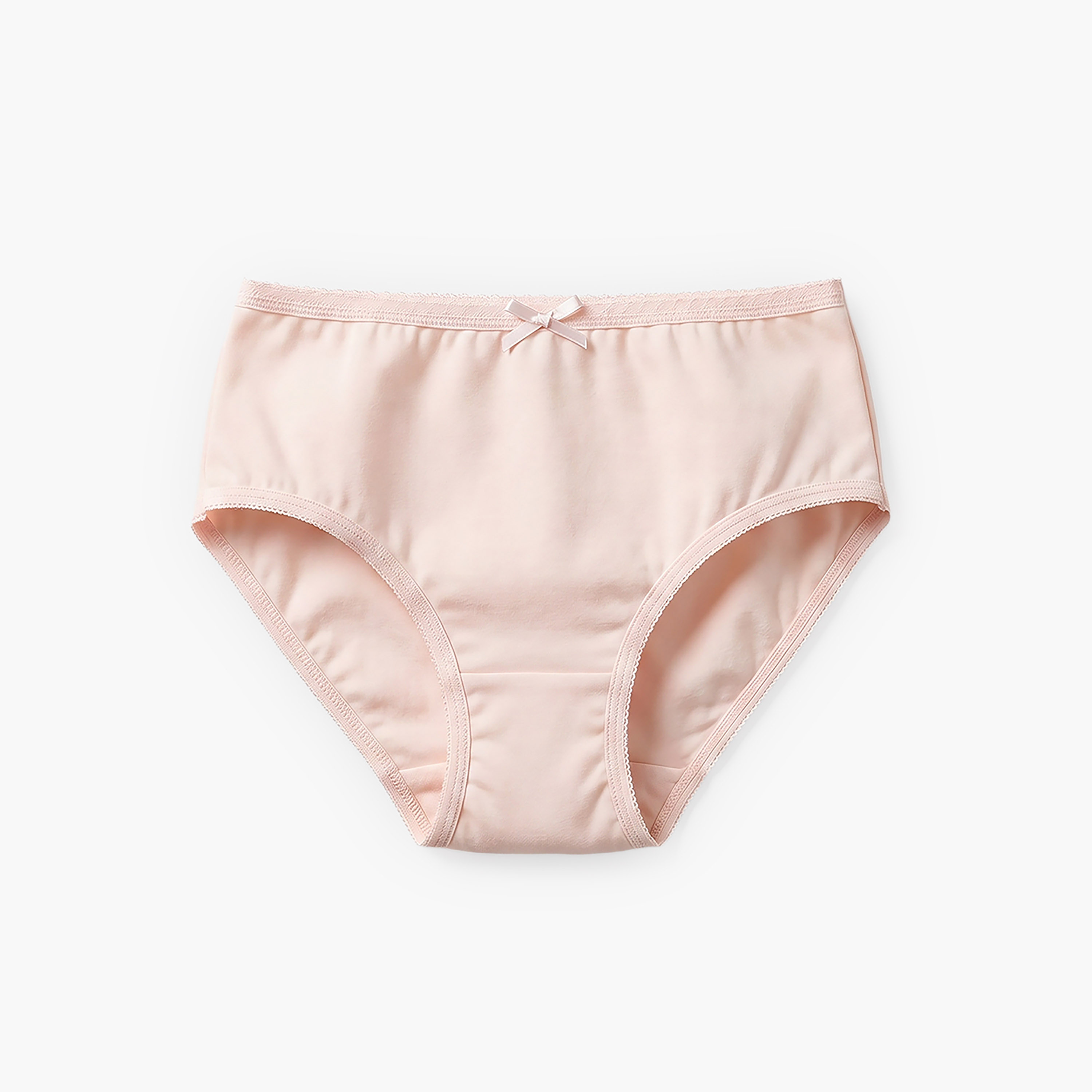 Juniors Solid Briefs with Elasticated Waistband - Set of 5-girls-clothing-multipacks-image-6