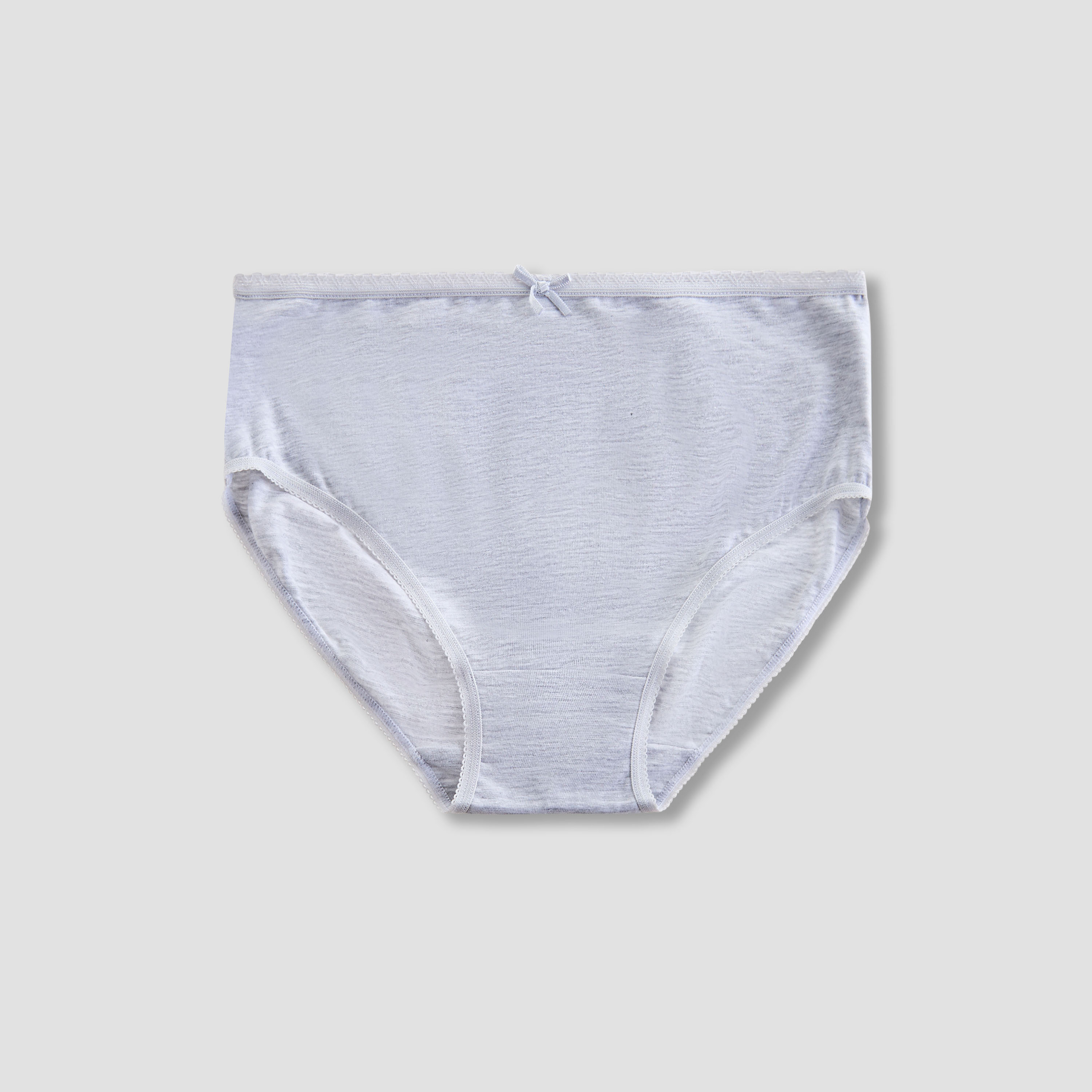 Pack of 10 Juniors Cotton Briefs with Bow Detail-girls-clothing-innerwear-panties-image-3