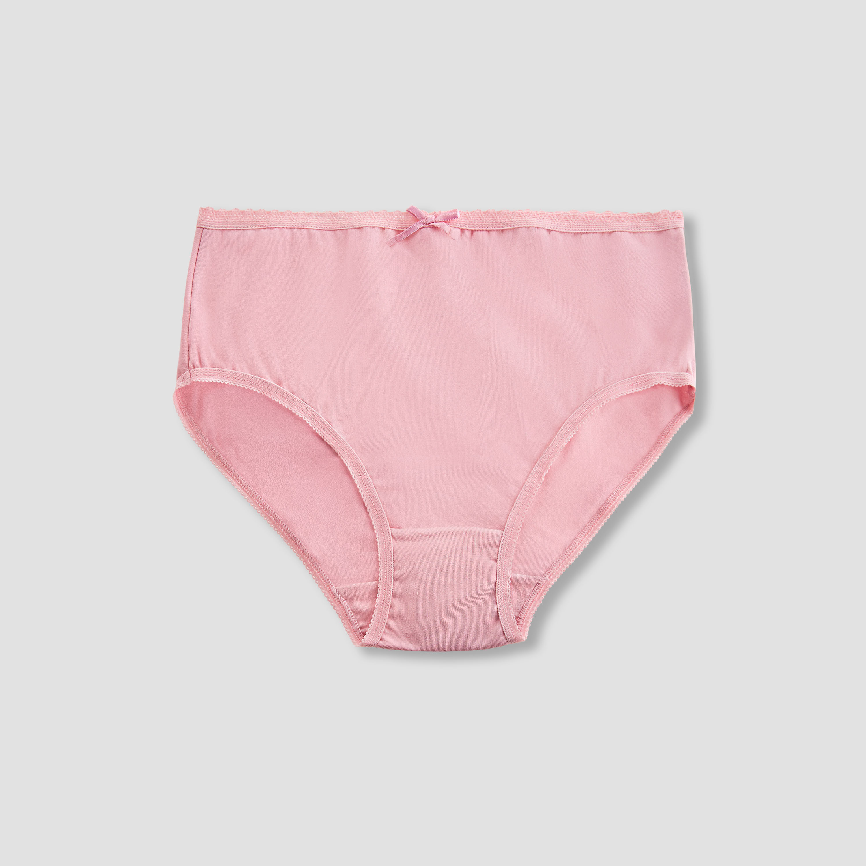 Pack of 10 Juniors Cotton Briefs with Bow Detail-girls-clothing-innerwear-panties-image-4