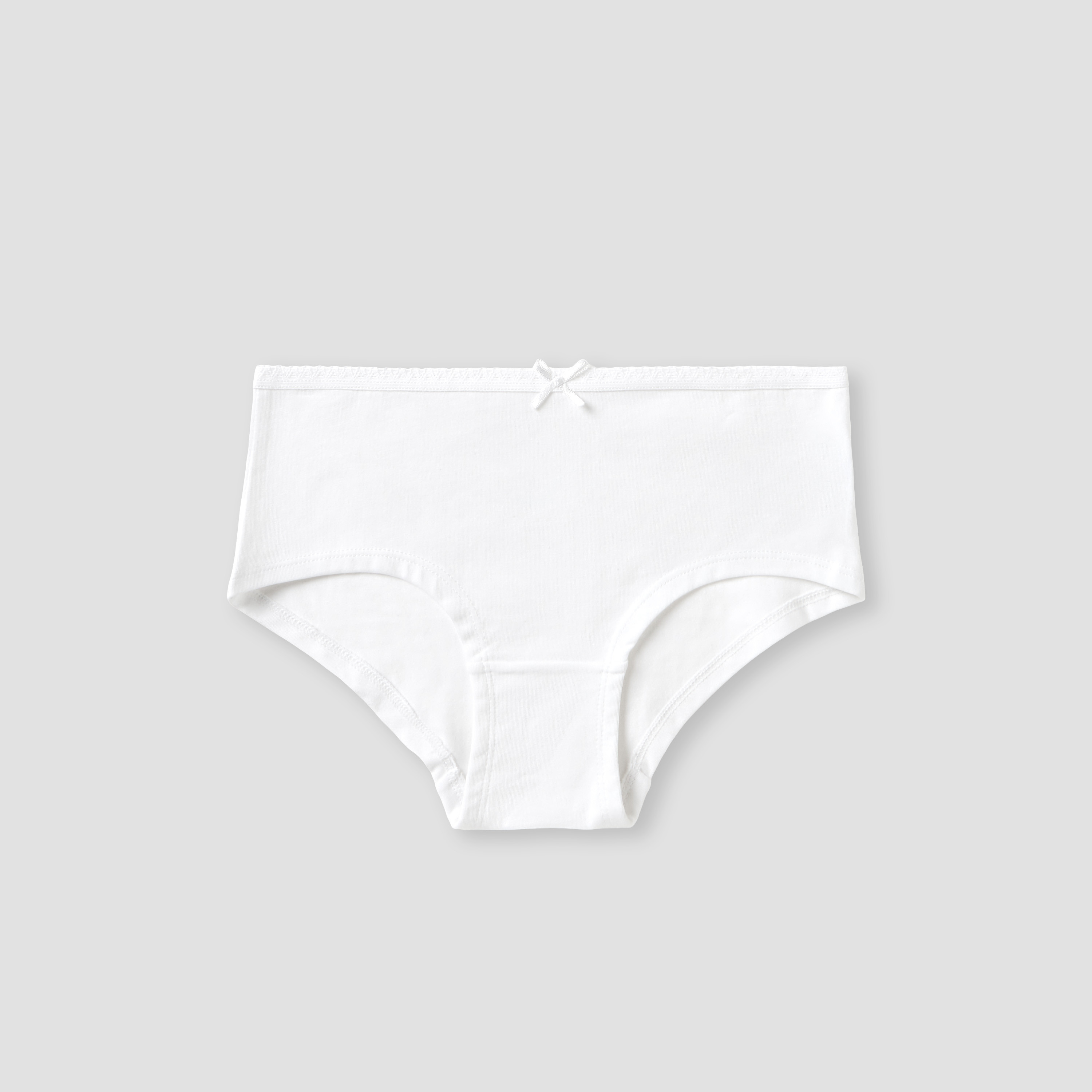 Pack of 7 Juniors Cotton Briefs with Bow Accent-girls-clothing-innerwear-panties-image-4