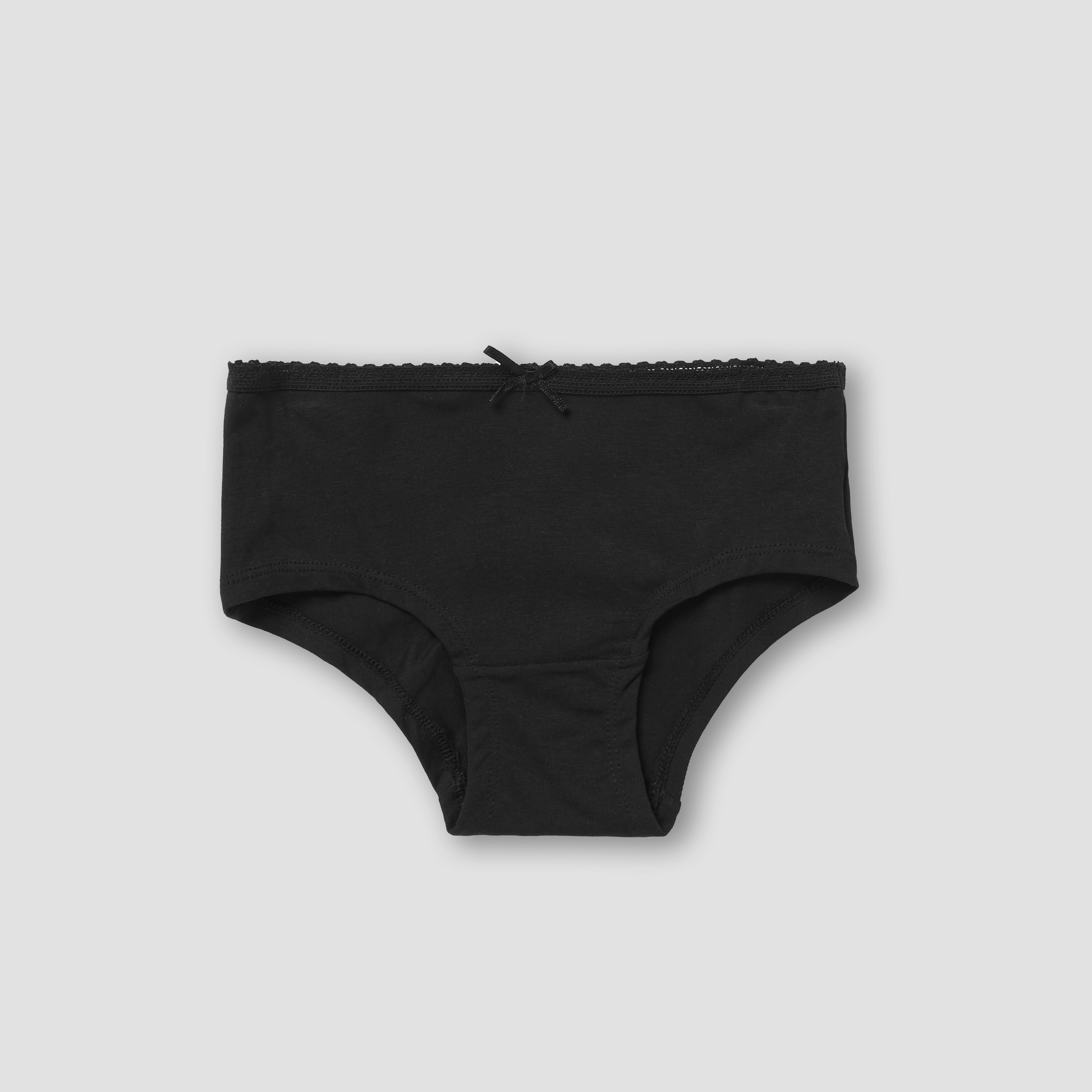 Pack of 5 Juniors Cotton Briefs with Bow-girls-clothing-innerwear-panties-image-2