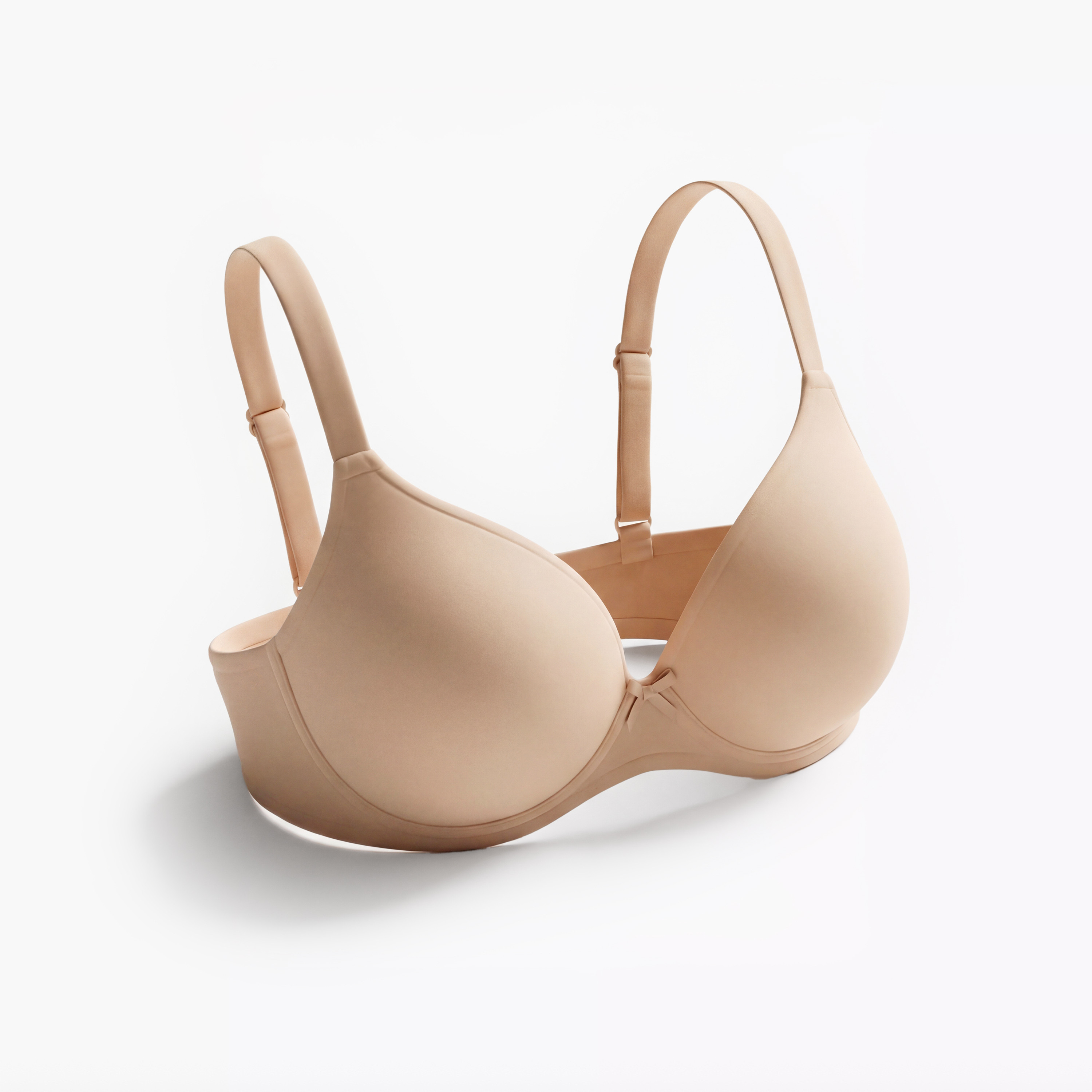 Juniors Solid Bra with Lace Detail and Adjustable Strap - Set of 2-girls-clothing-innerwear-bras-image-5