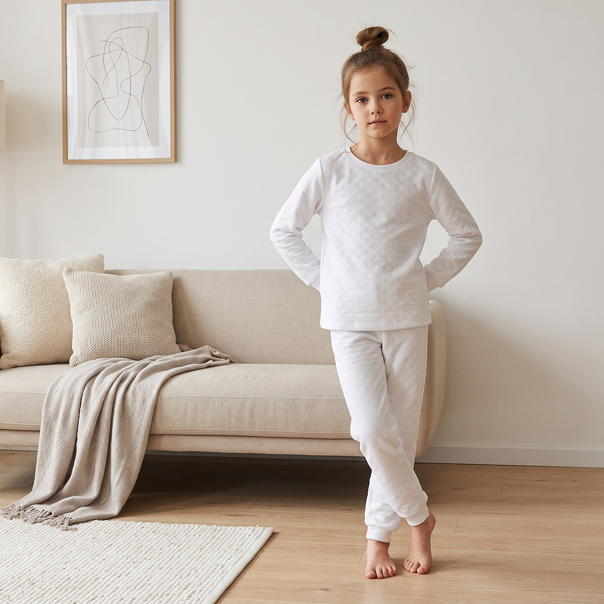 Juniors Textured Thermal Set-girls-clothing-winterwear-thermalsets-image-8
