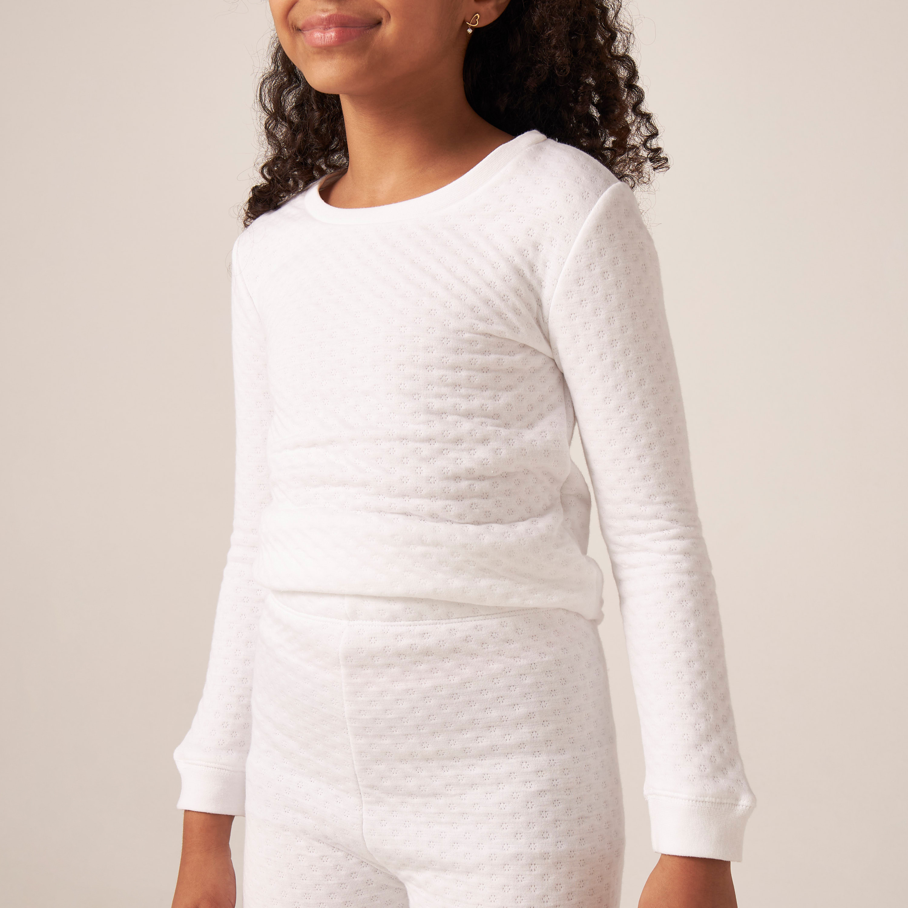 طقم حراري بارز الملمس من جونيورز-girls-clothing-winterwear-thermalsets-image-4