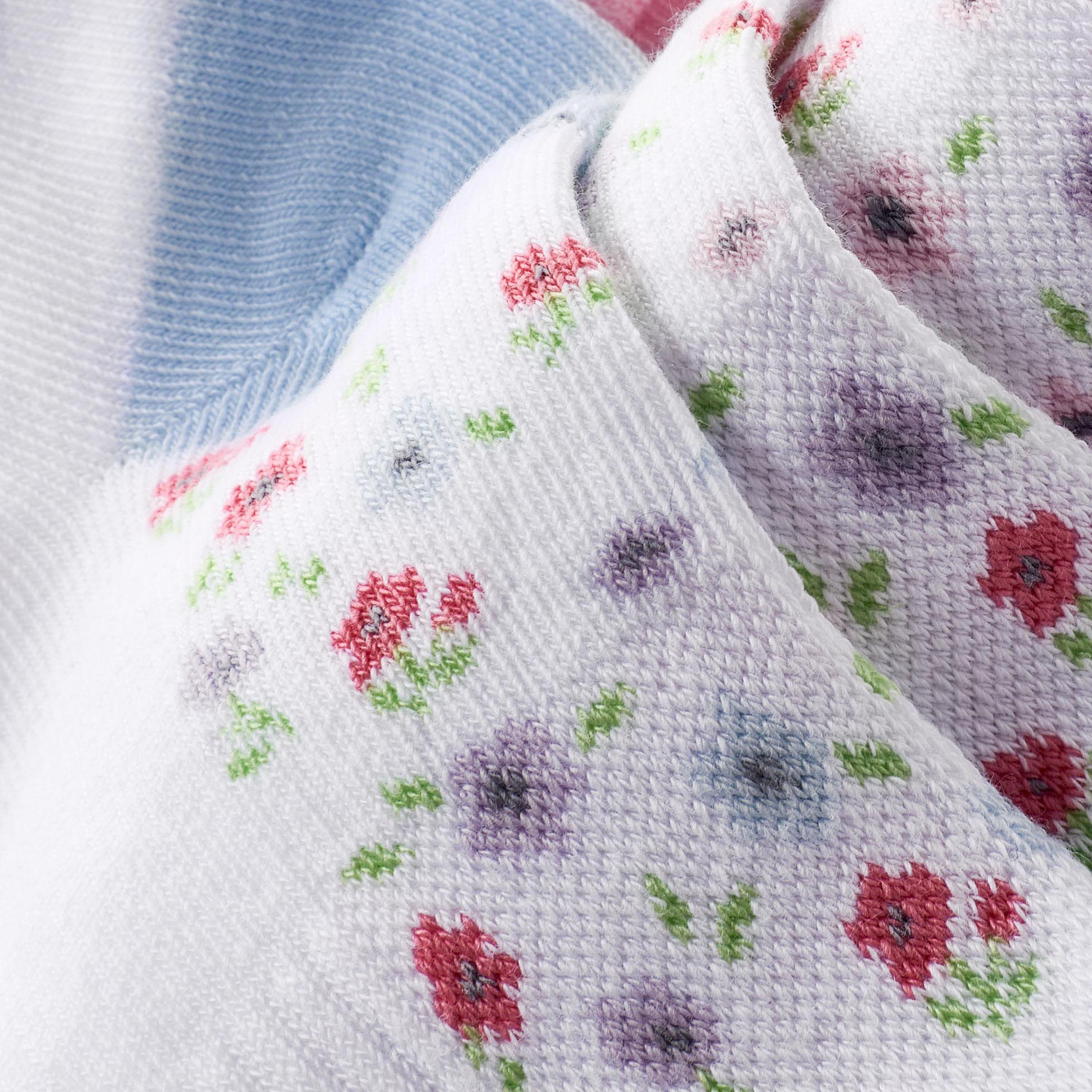 Pack of 3 Juniors Girls Socks with Floral Print-girls-accessories-socks-image-4