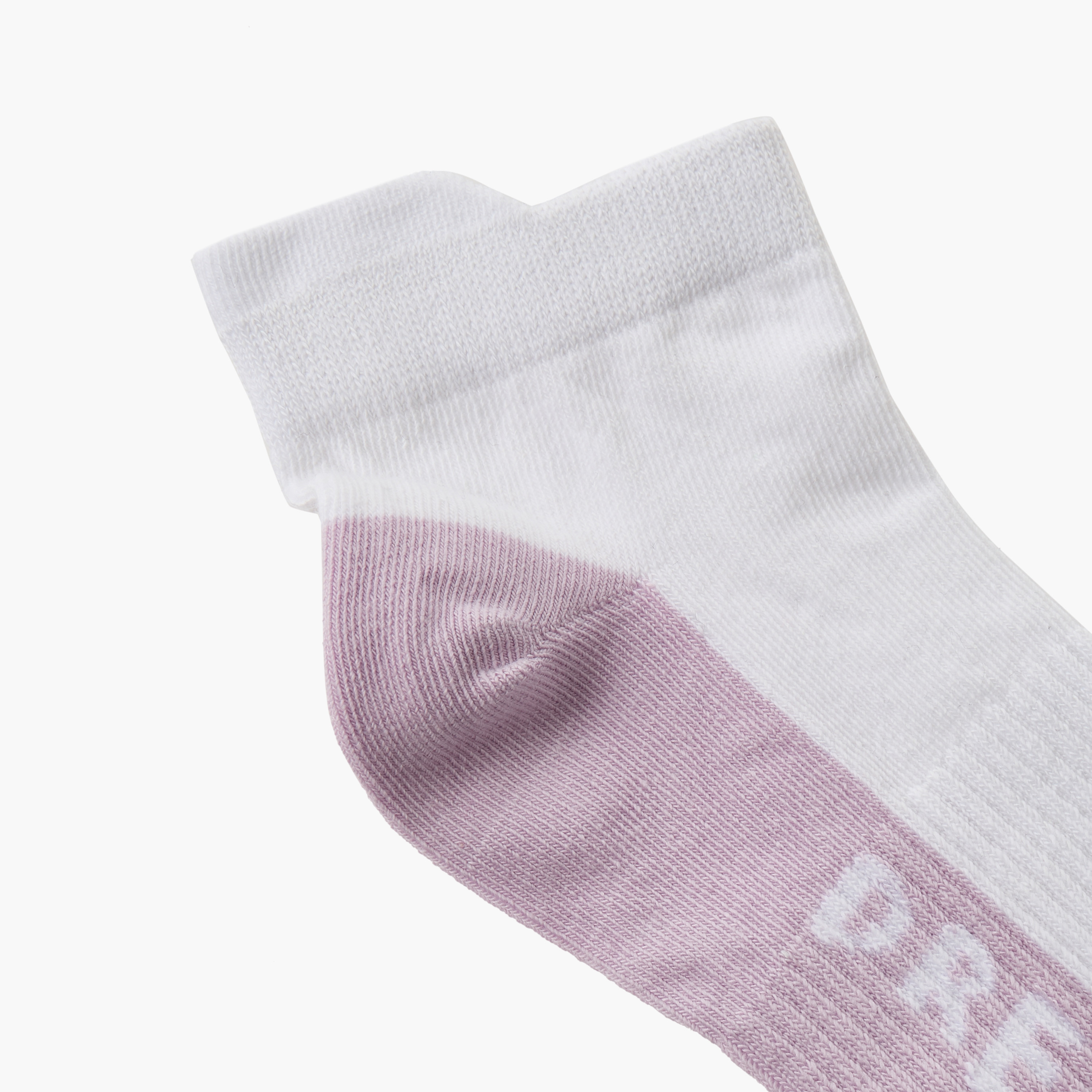 طقم جوارب 3 أزواج للبنات بطبعات شعار من جونيورز-girls-accessories-socks-image-5