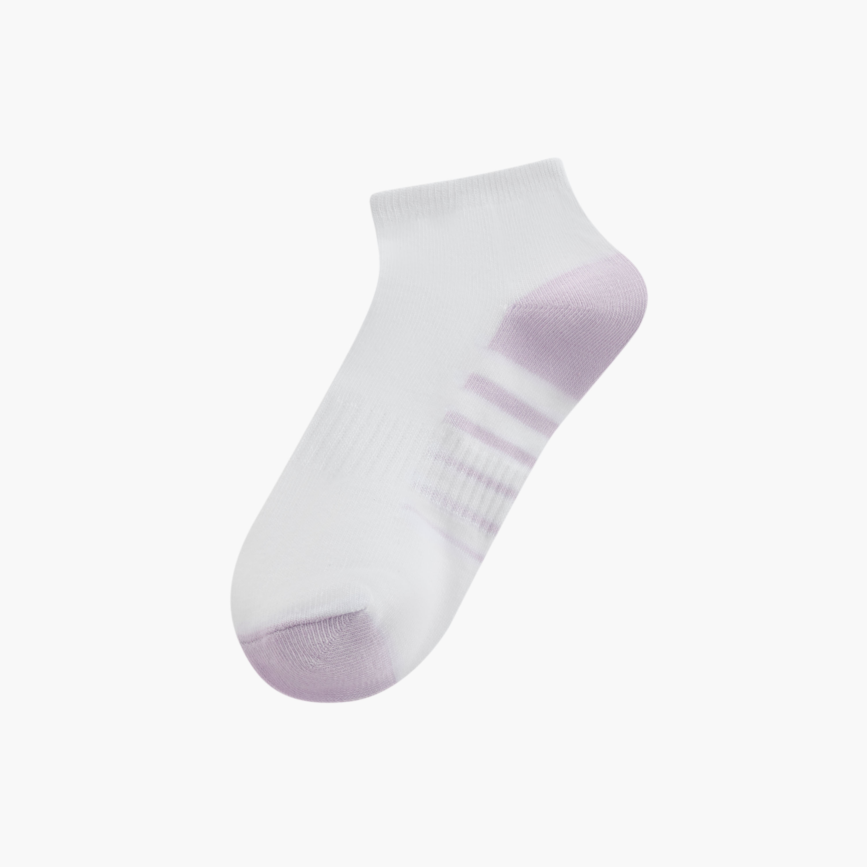 Juniors Colourblock Ankle Length Socks - Set of 3-girls-accessories-socks-image-2
