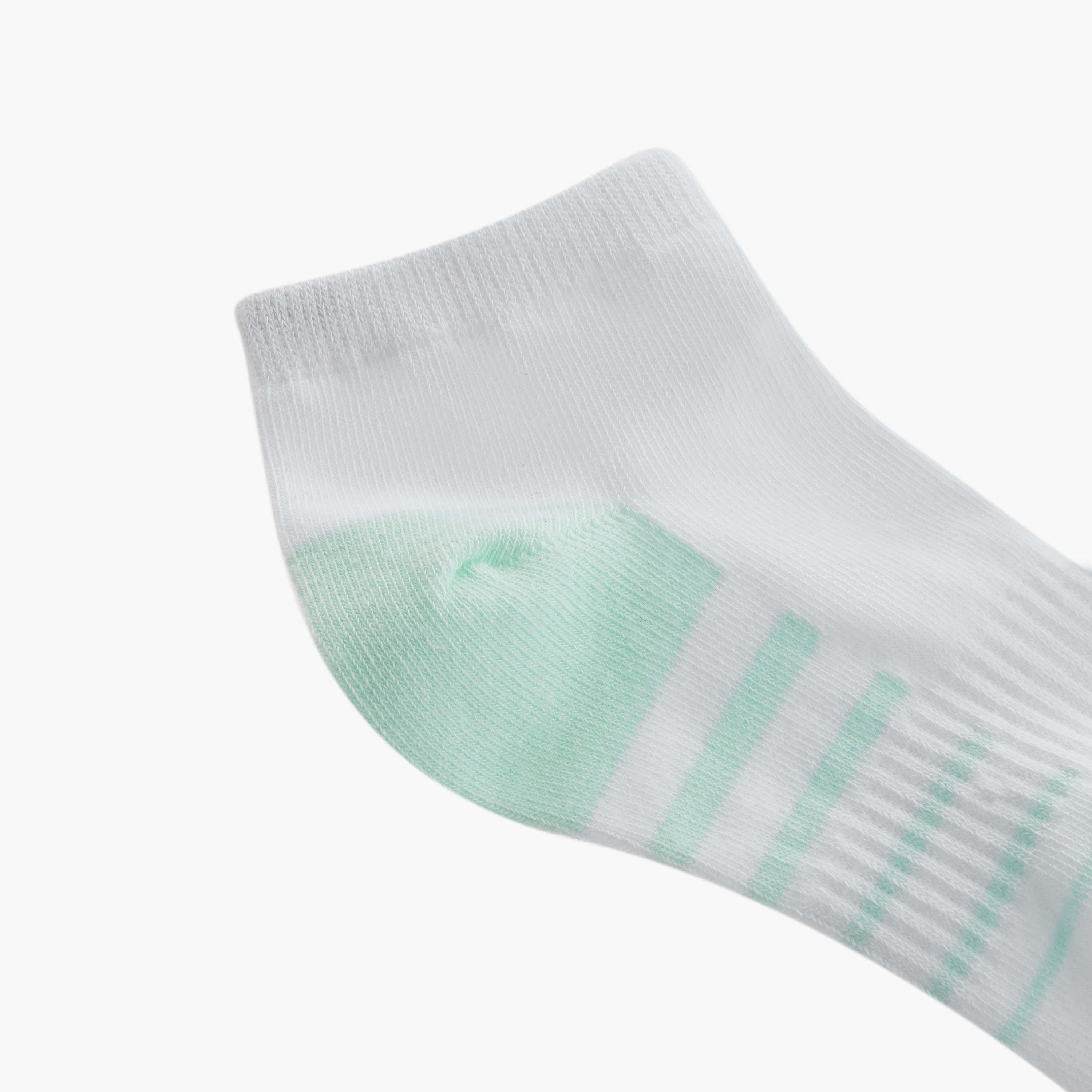Juniors Colourblock Ankle Length Socks - Set of 3-girls-accessories-socks-image-5