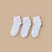 Juniors Bow Accent Ankle Length Socks - Set of 3-Underwear and Socks-thumbnail-0