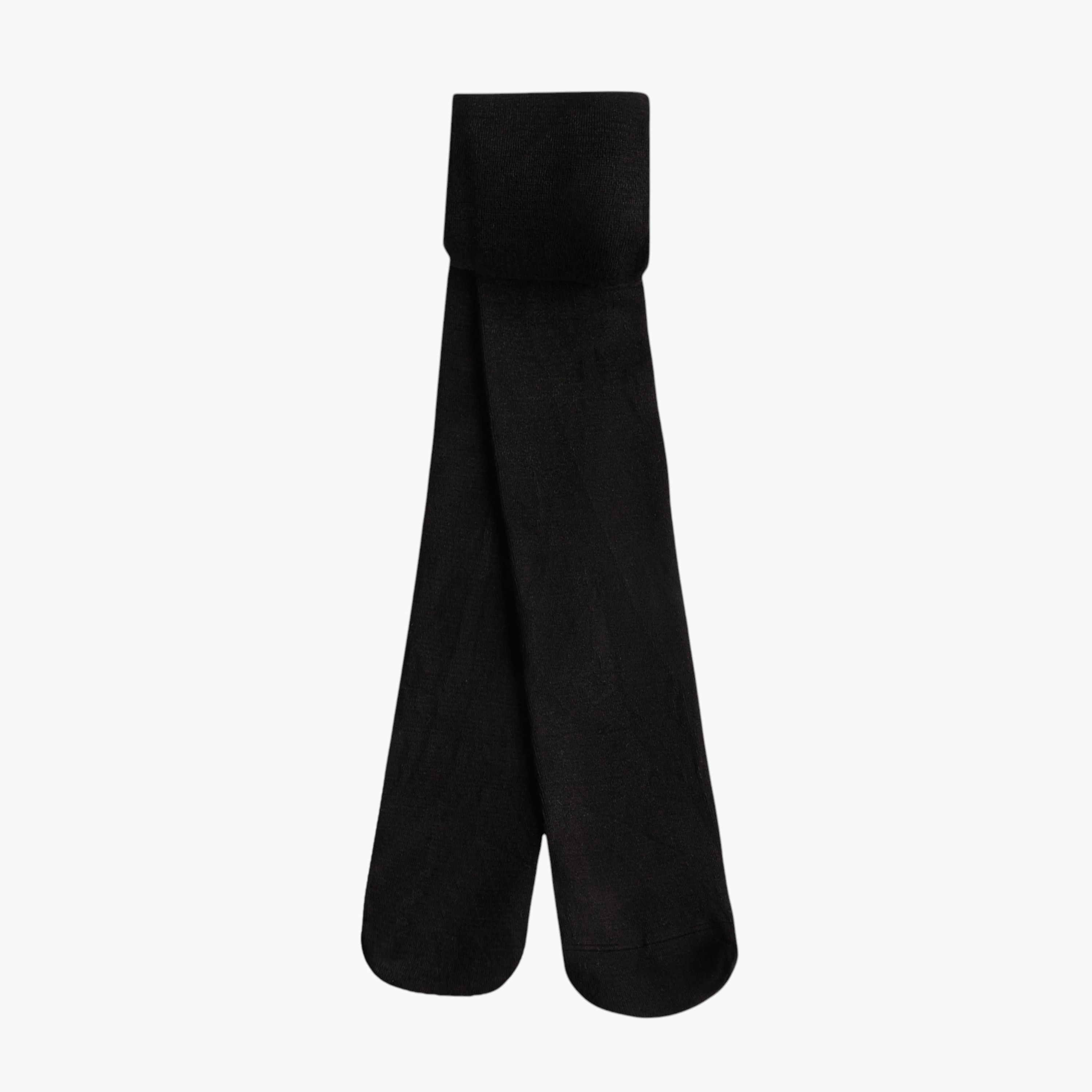 Juniors Solid Tights with Elasticated Waistband - Set of 2-girls-accessories-socks-image-3