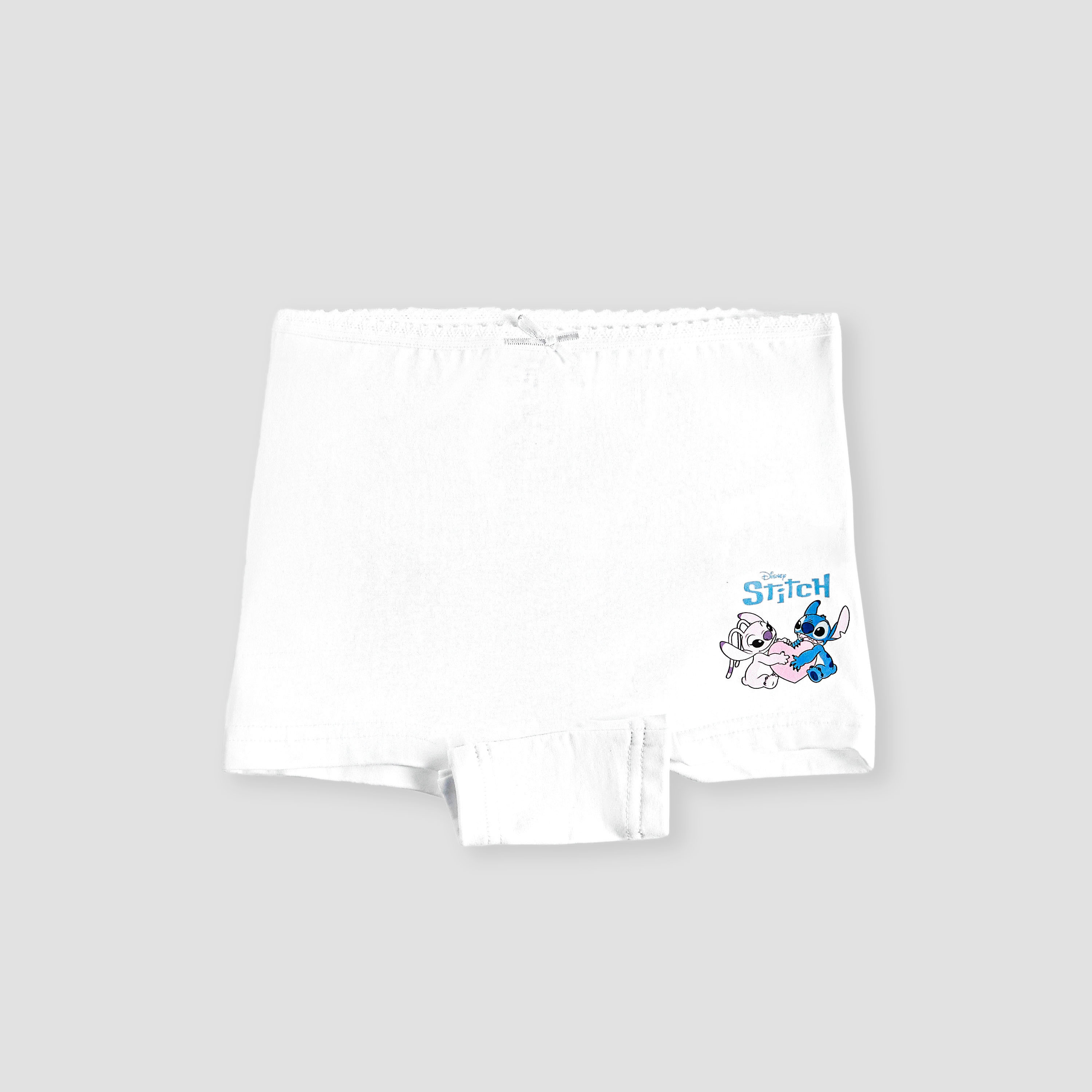 Disney Stitch and Angel Print Briefs with Elasticated Waistband - Set of 3-girls-clothing-innerwear-panties-image-4