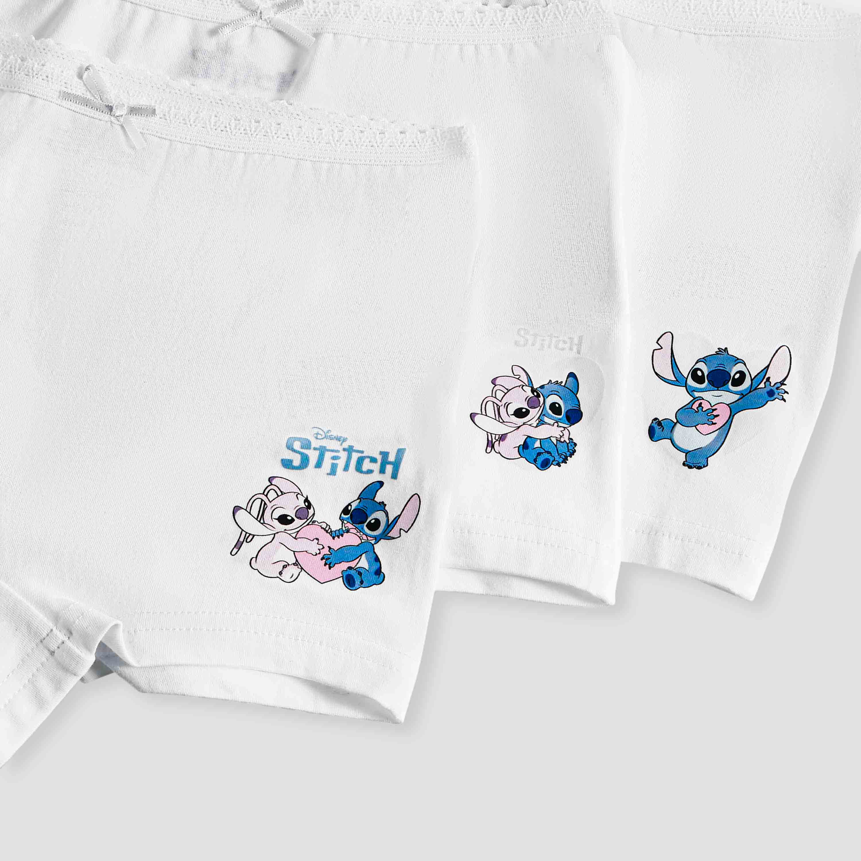 Disney Stitch and Angel Print Briefs with Elasticated Waistband - Set of 3-girls-clothing-innerwear-panties-image-6