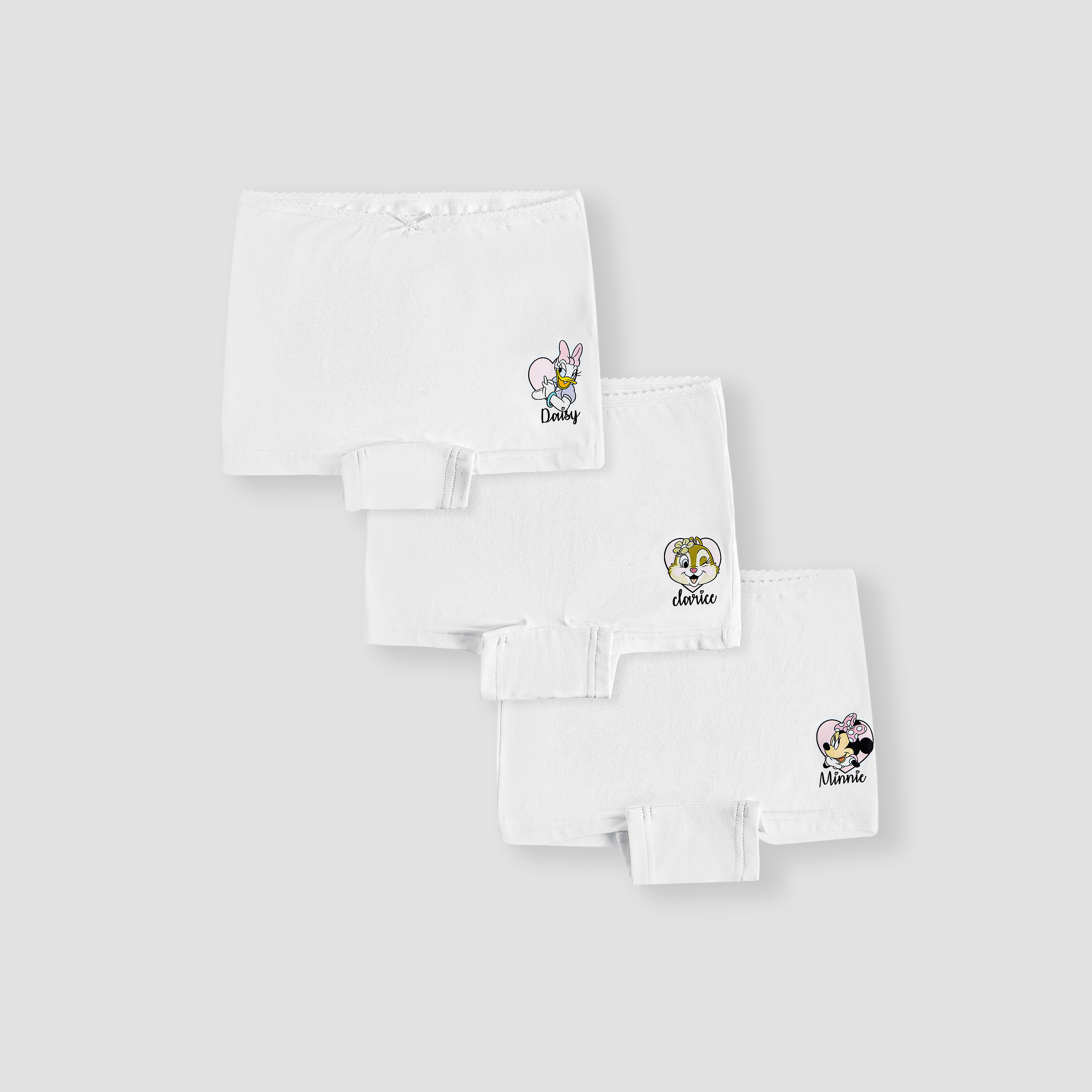 Disney Minnie Mouse and Friends Print Briefs - Set of 3-girls-clothing-innerwear-panties-image-1