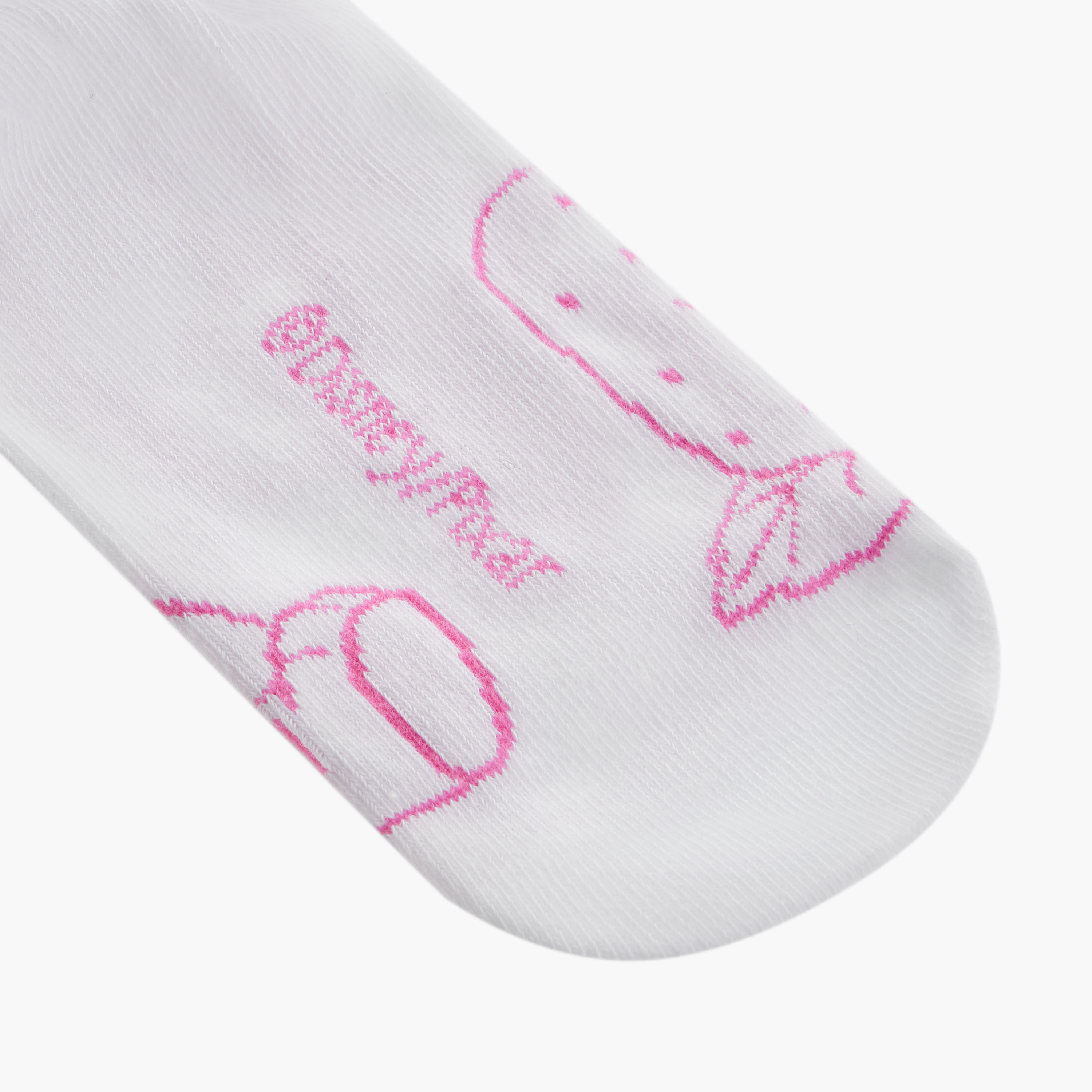 Disney Lotso Print Ankle Length Socks - Set of 3-girls-accessories-socks-image-3