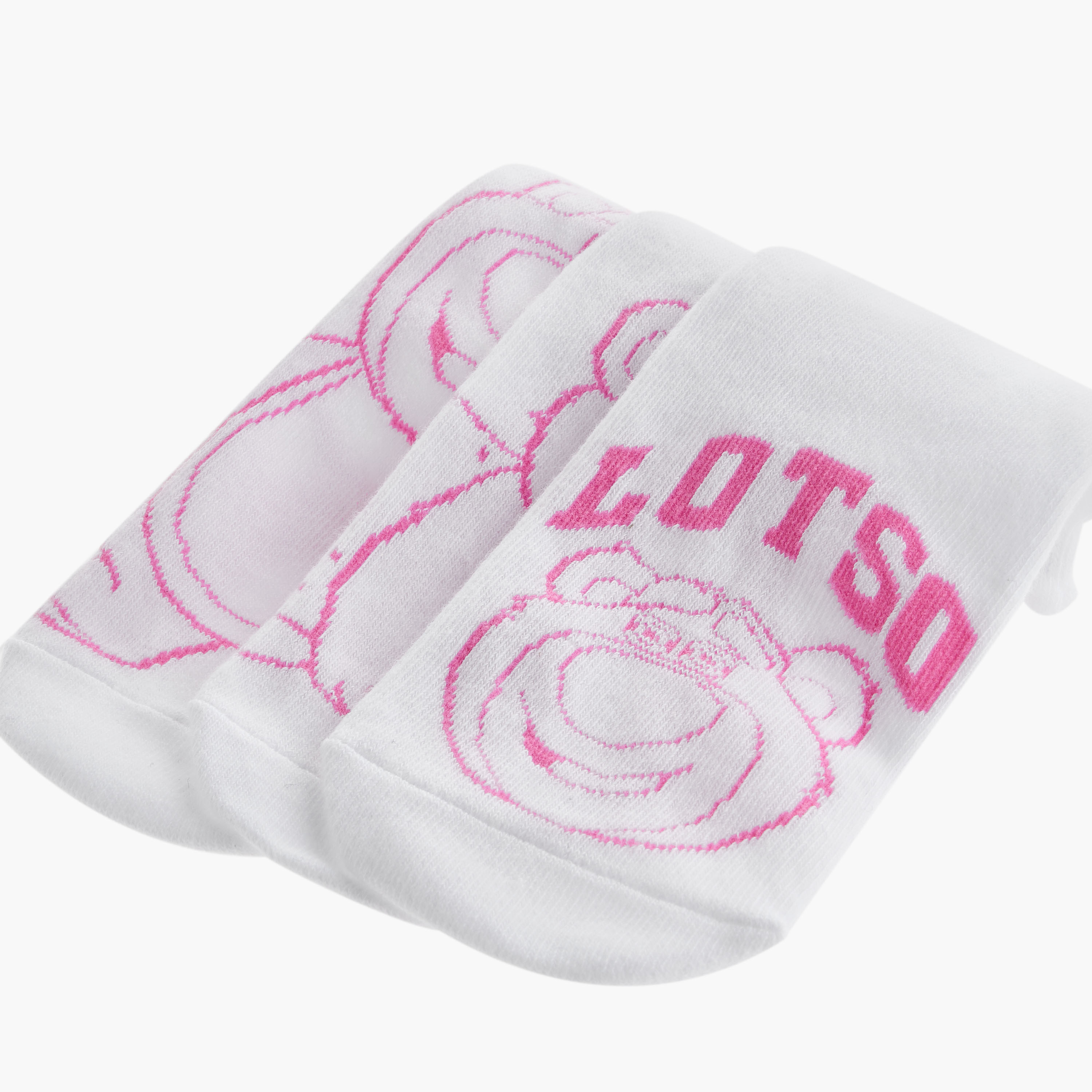 Disney Lotso Print Ankle Length Socks - Set of 3-girls-accessories-socks-image-4