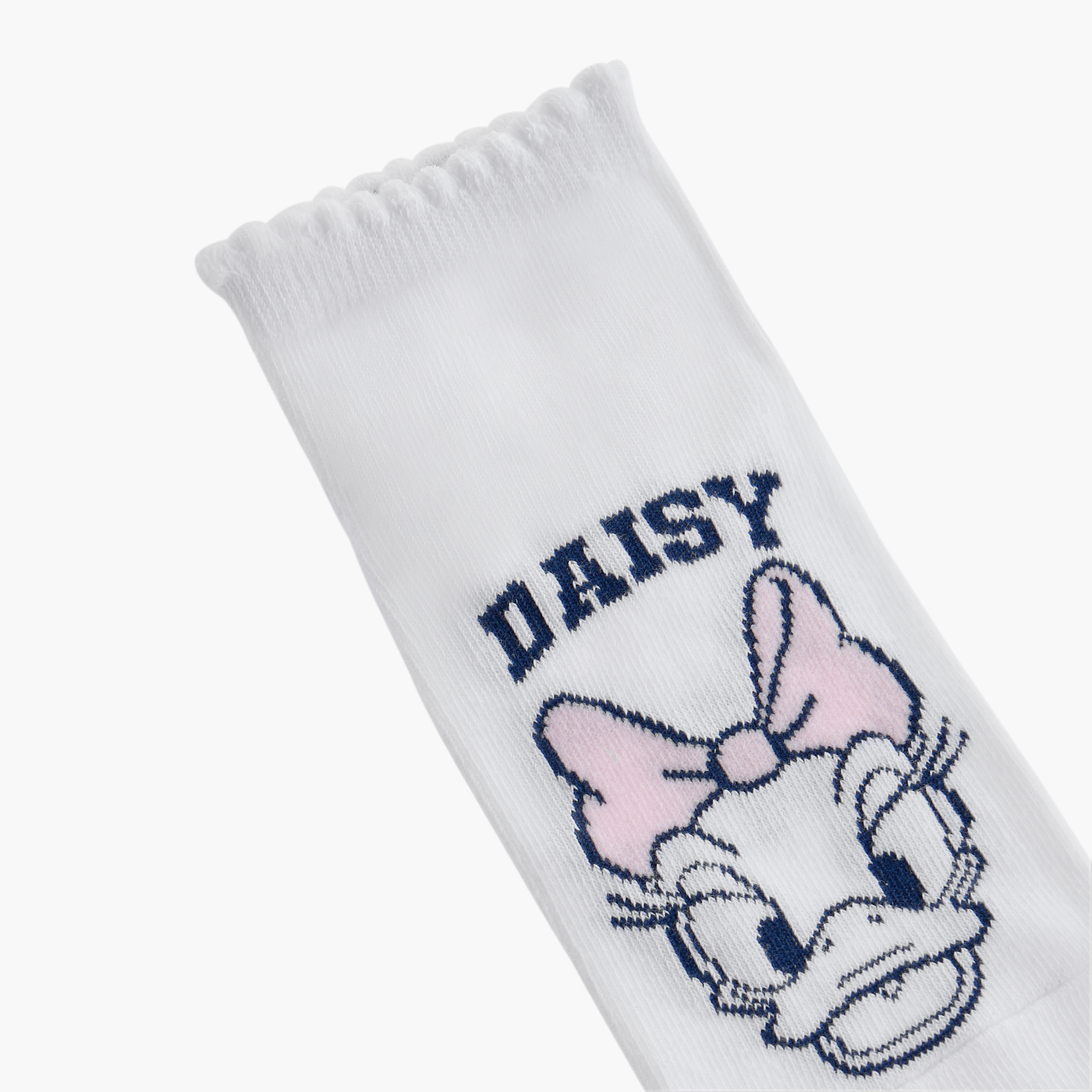 Disney Daisy Duck Print Ankle Length Socks - Set of 3-girls-accessories-socks-image-5