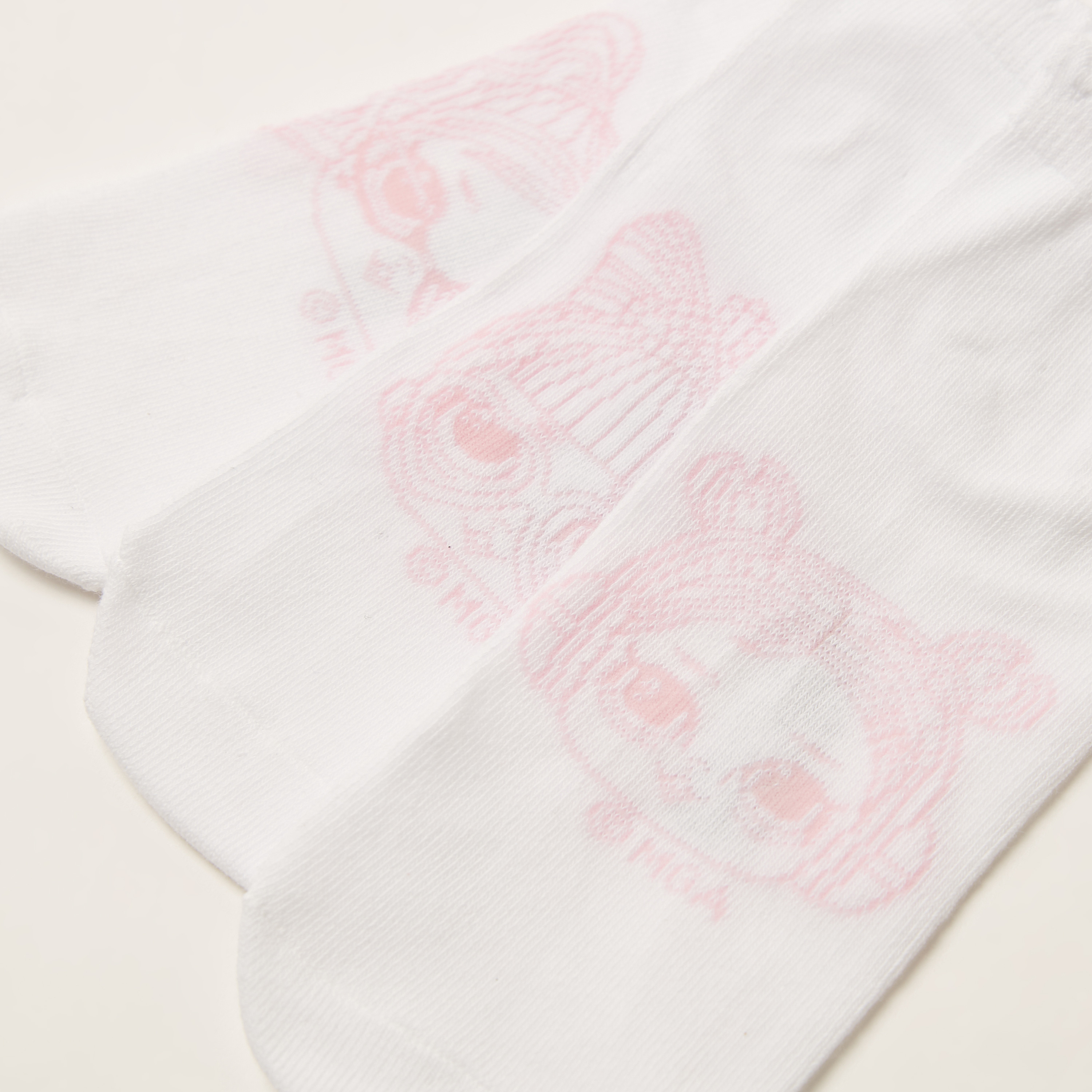 L.O.L. Surprise! Texture Ankle Length Socks - Set of 3-girls-accessories-socks-image-3