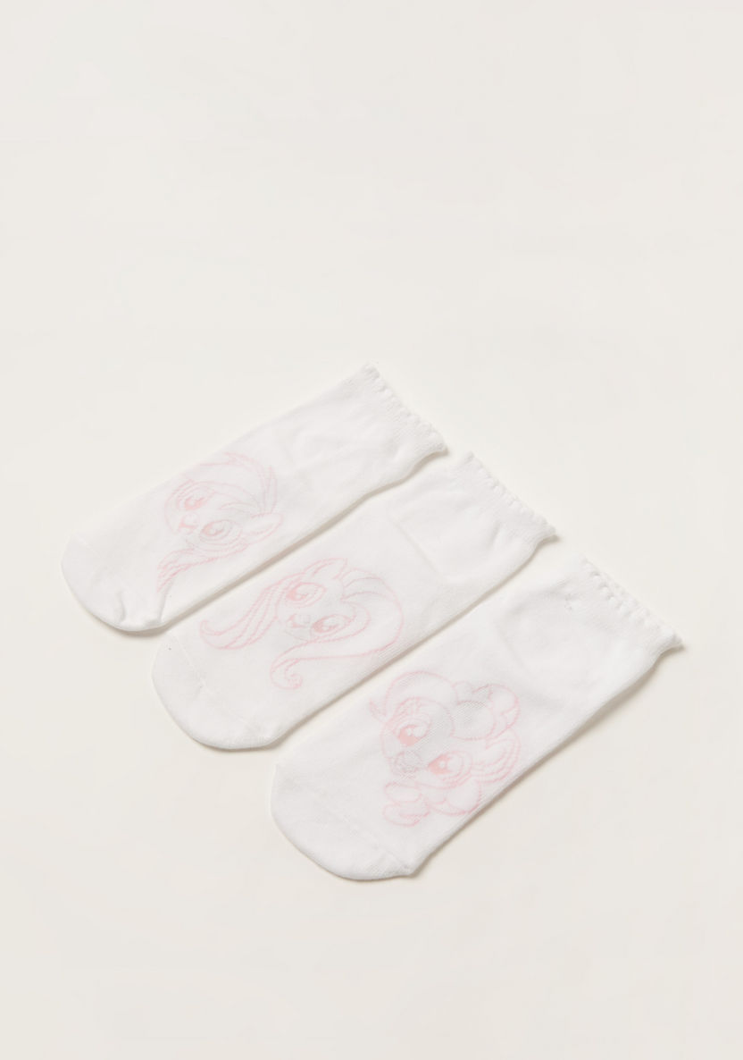 Hasbro Little Pony Print Socks - Set of 3-Socks-image-1