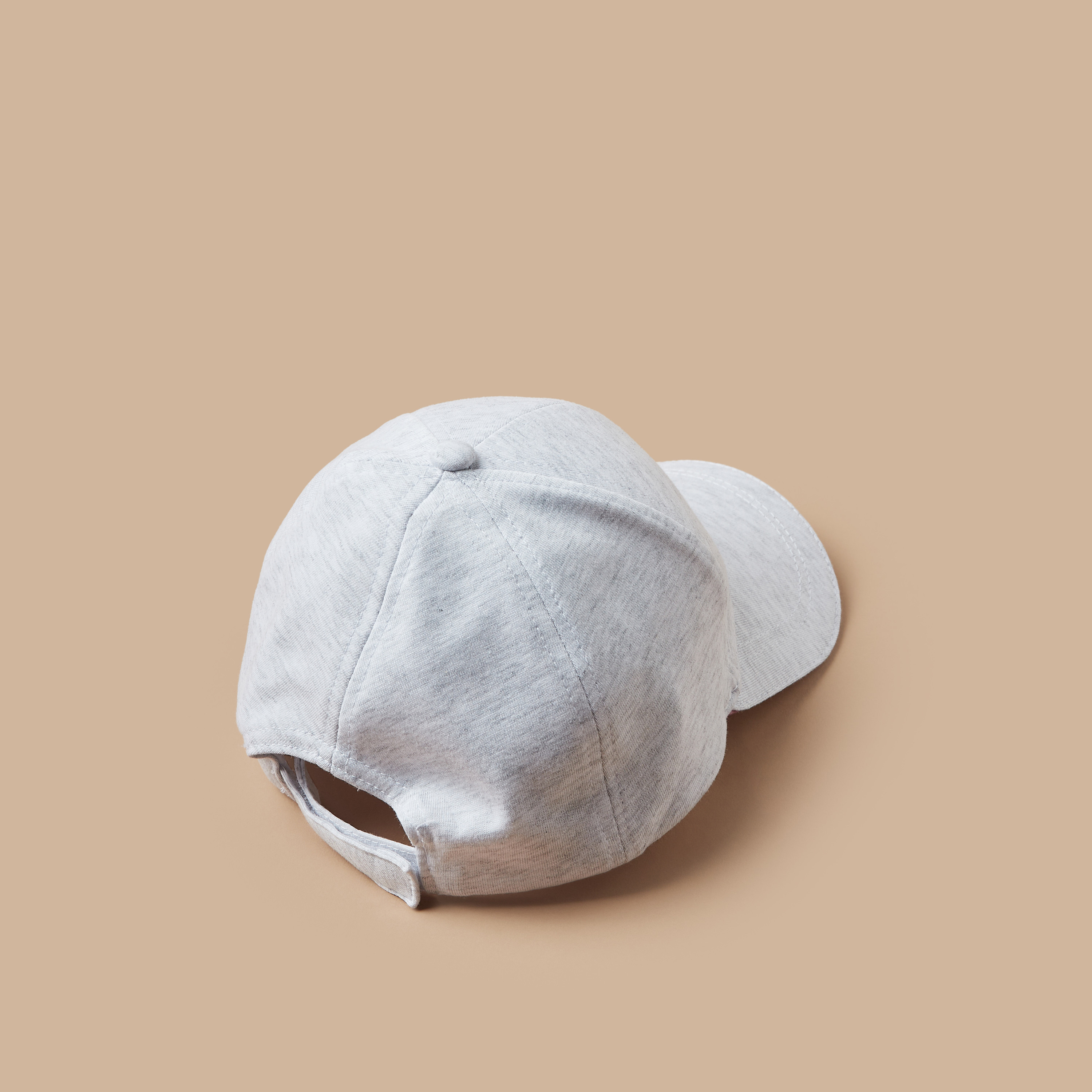 قبعة سادة بشريط إغلاق لاصق من جونيورز-boys-accessories-caps-image-3