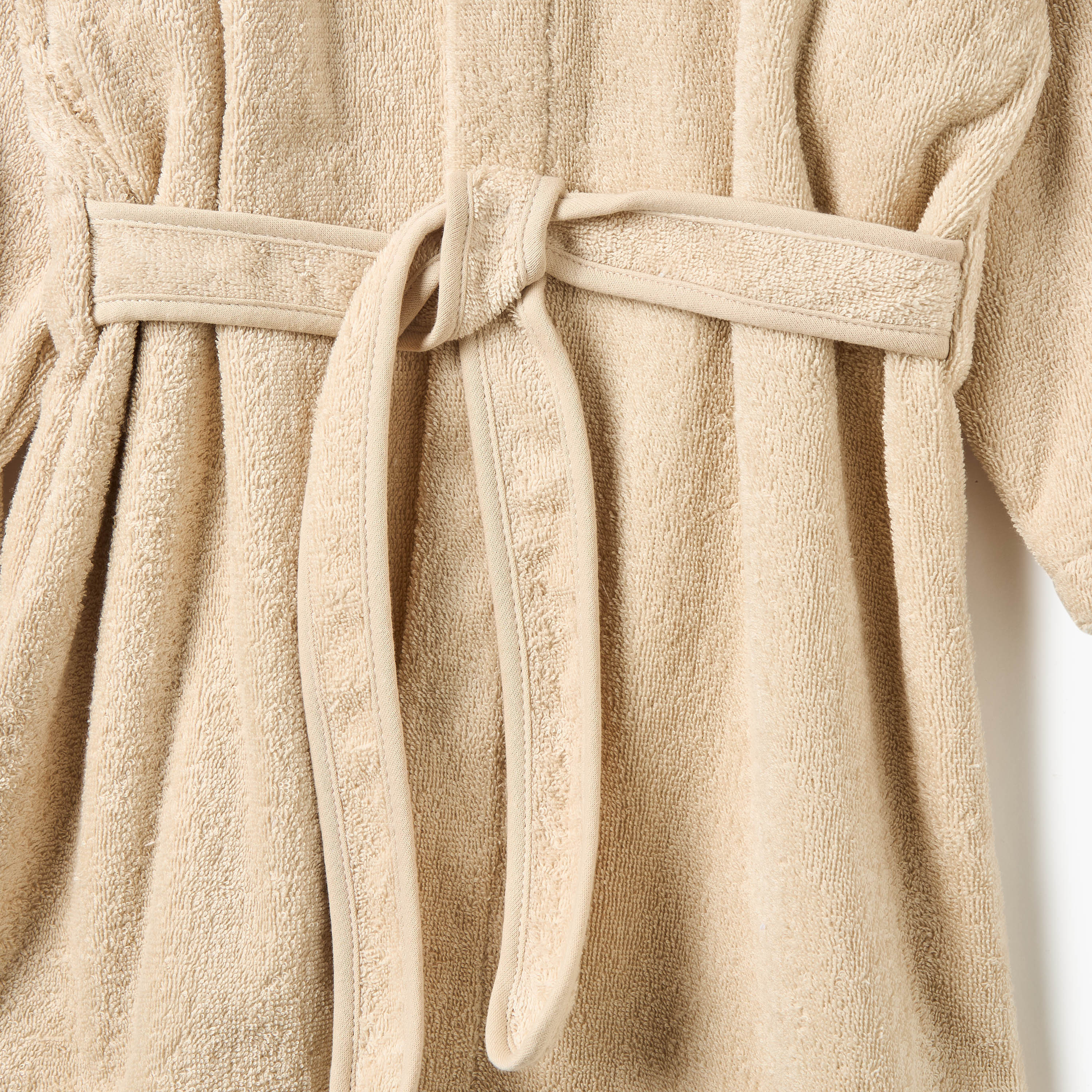 Juniors Animal Applique Hooded Bathrobe with Tie-Up Belt - 68x94 cm-baby-bathandcare-towels-image-4