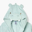 Juniors Hippo Applique Hooded Bathrobe with Tie-Up Belt - 68x94 cm-baby-bathandcare-towels-image-3