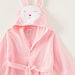 Juniors Hooded Robe with Cat Applique Detail-Towels and Flannels-thumbnail-1