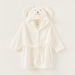 Juniors Hooded Robe with Puppy Applique Detail-Towels and Flannels-thumbnail-0