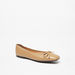 Celeste Women's Bow Accented Slip-On Ballerina Shoes-Women%27s Ballerinas-thumbnail-0