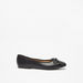 Celeste Women's Bow Accented Slip-On Ballerina Shoes-Women%27s Ballerinas-thumbnailMobile-2