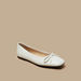 Celeste Women's Bow Accented Slip-On Ballerina Shoes-Women%27s Ballerinas-thumbnail-0