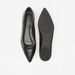 Celeste Women's Textured Slip-On Pointed Toe Ballerina Shoes-Women%27s Ballerinas-thumbnail-3