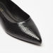 Celeste Women's Textured Slip-On Pointed Toe Ballerina Shoes-Women%27s Ballerinas-thumbnail-4