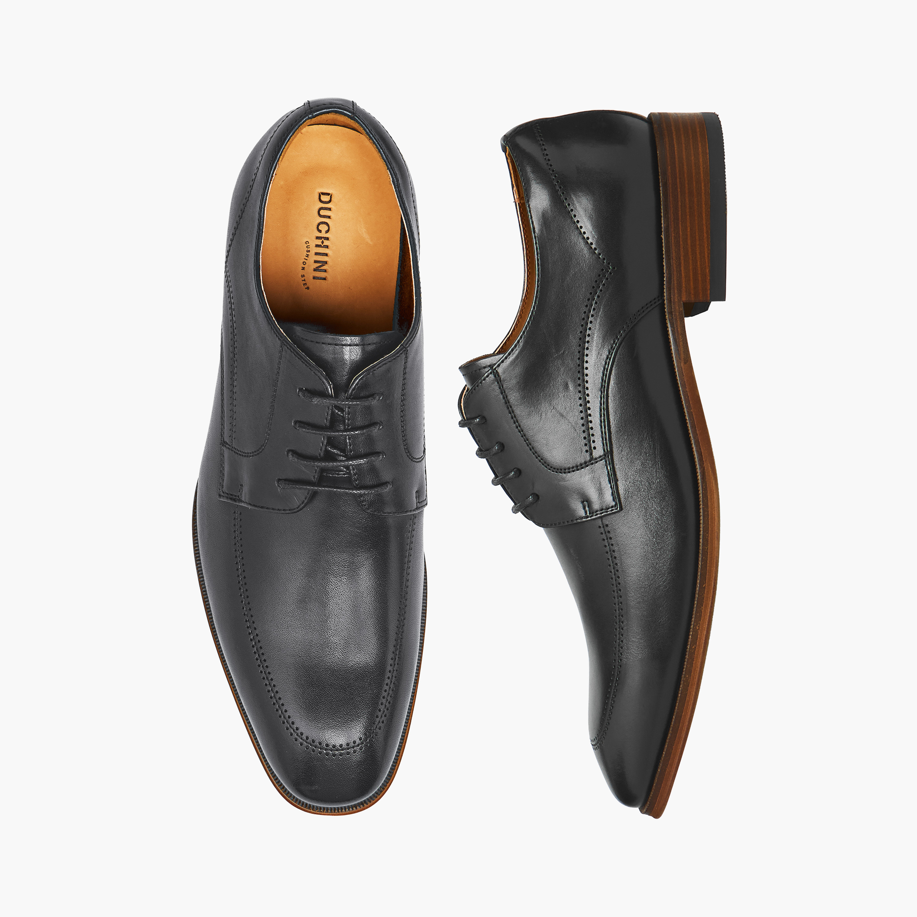 Duchini Women Leather Lace-Up Derby Shoes-men-shoes-formalshoes-image-1
