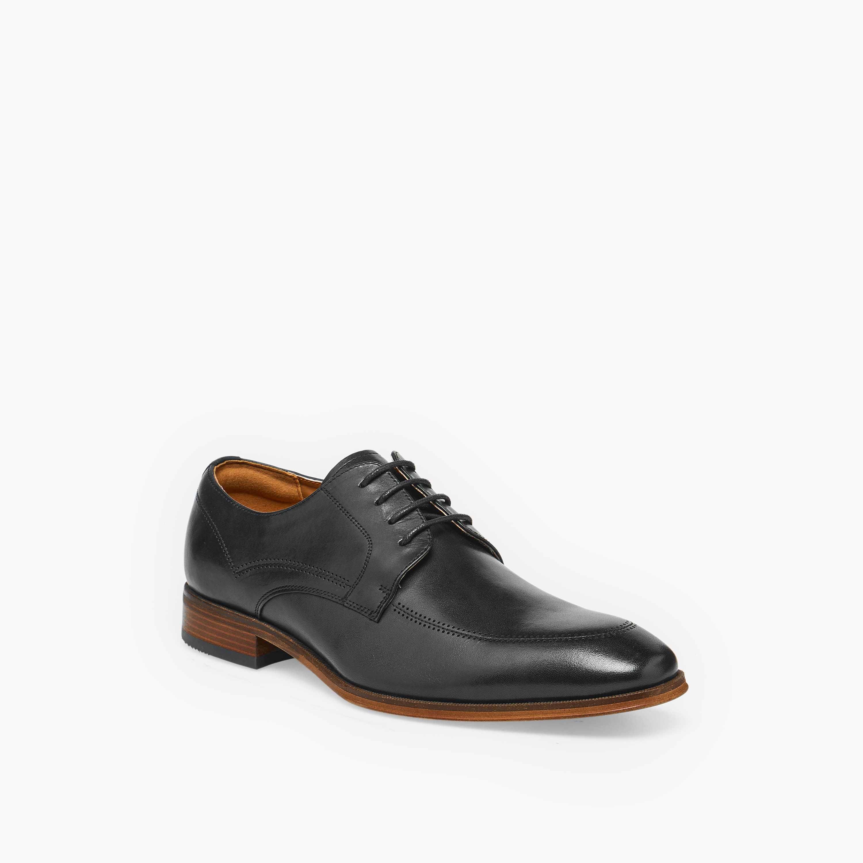 Duchini Women Leather Lace-Up Derby Shoes-men-shoes-formalshoes-image-2