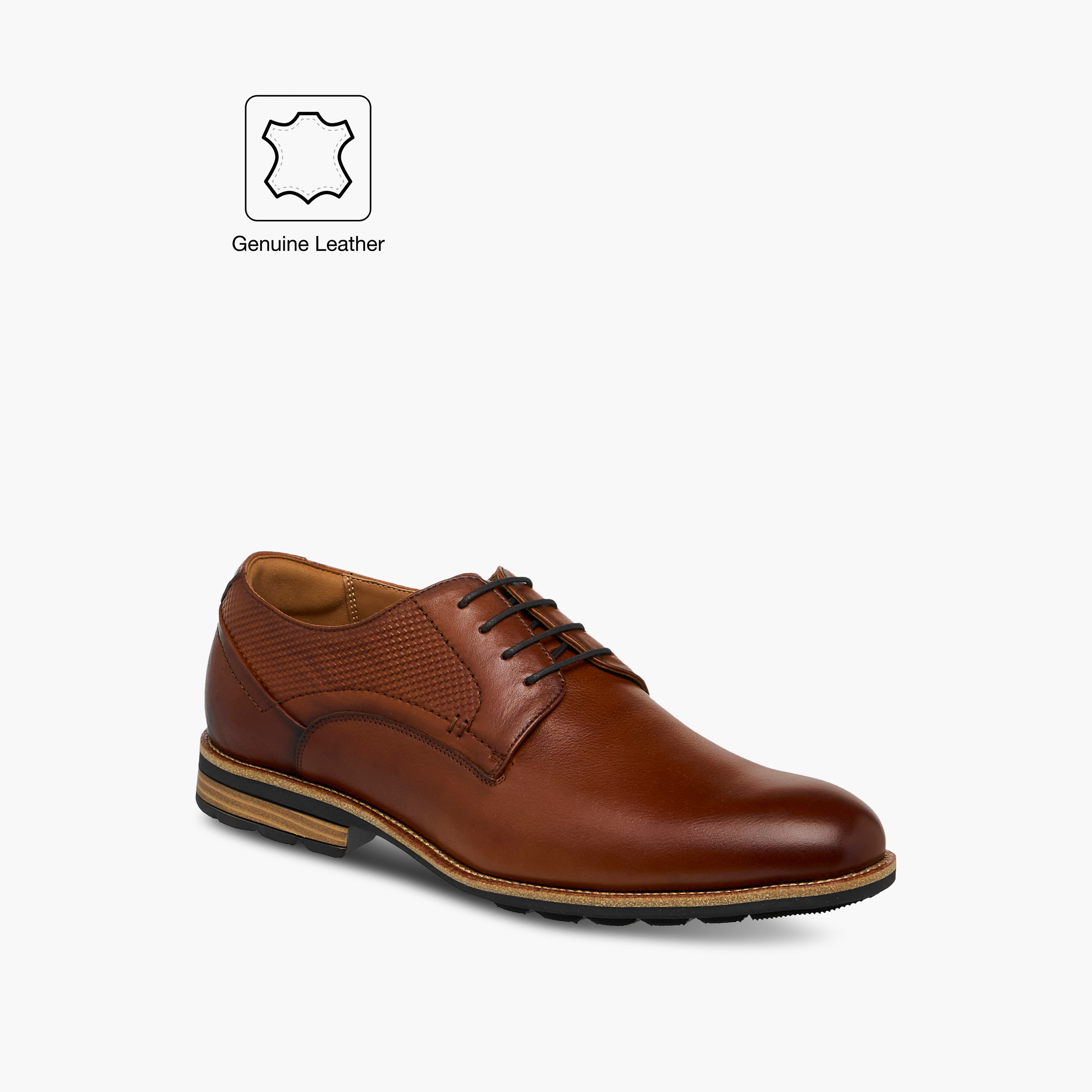 Duchini Men Lace-Up Leather Derby Shoes-men-shoes-formalshoes-image-2