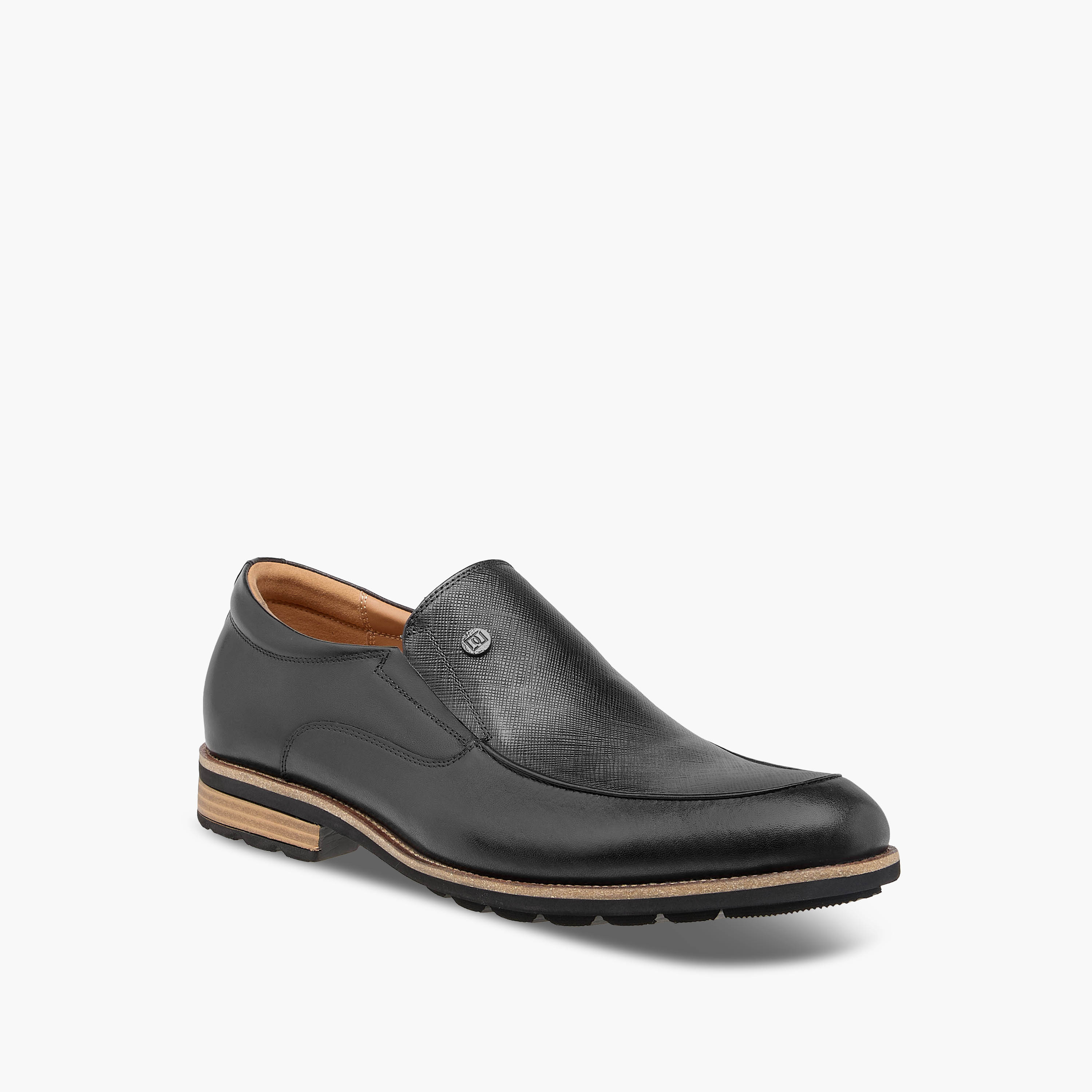 Duchini Men Genuine Leather Slip-On Loafers-men-shoes-loafersandmoccasins-image-2
