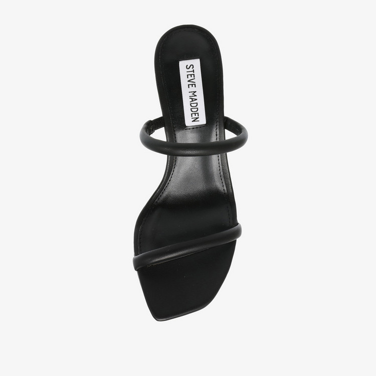 Steve Madden Women's Slip-On Sandals with Stiletto Heels