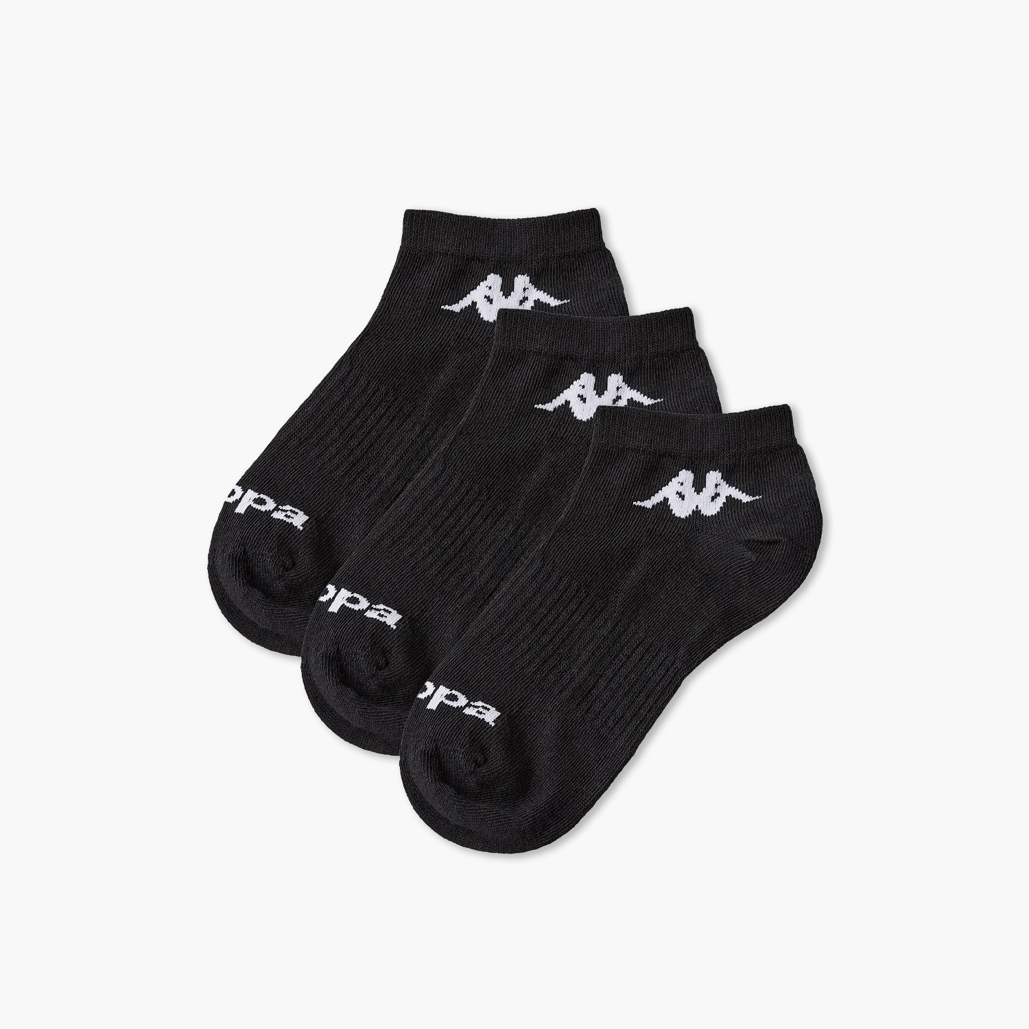 طقم جوارب قطنية بطول الكاحل من كابا - 3 أزواج-women-socksandstockings-image-1