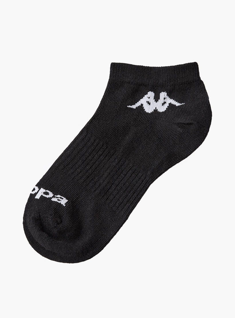 طقم جوارب قطنية بطول الكاحل من كابا - 3 أزواج-women-socksandstockings-image-2