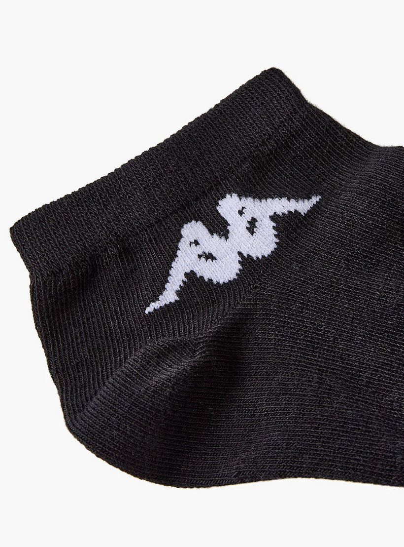 طقم جوارب قطنية بطول الكاحل من كابا - 3 أزواج-women-socksandstockings-image-3