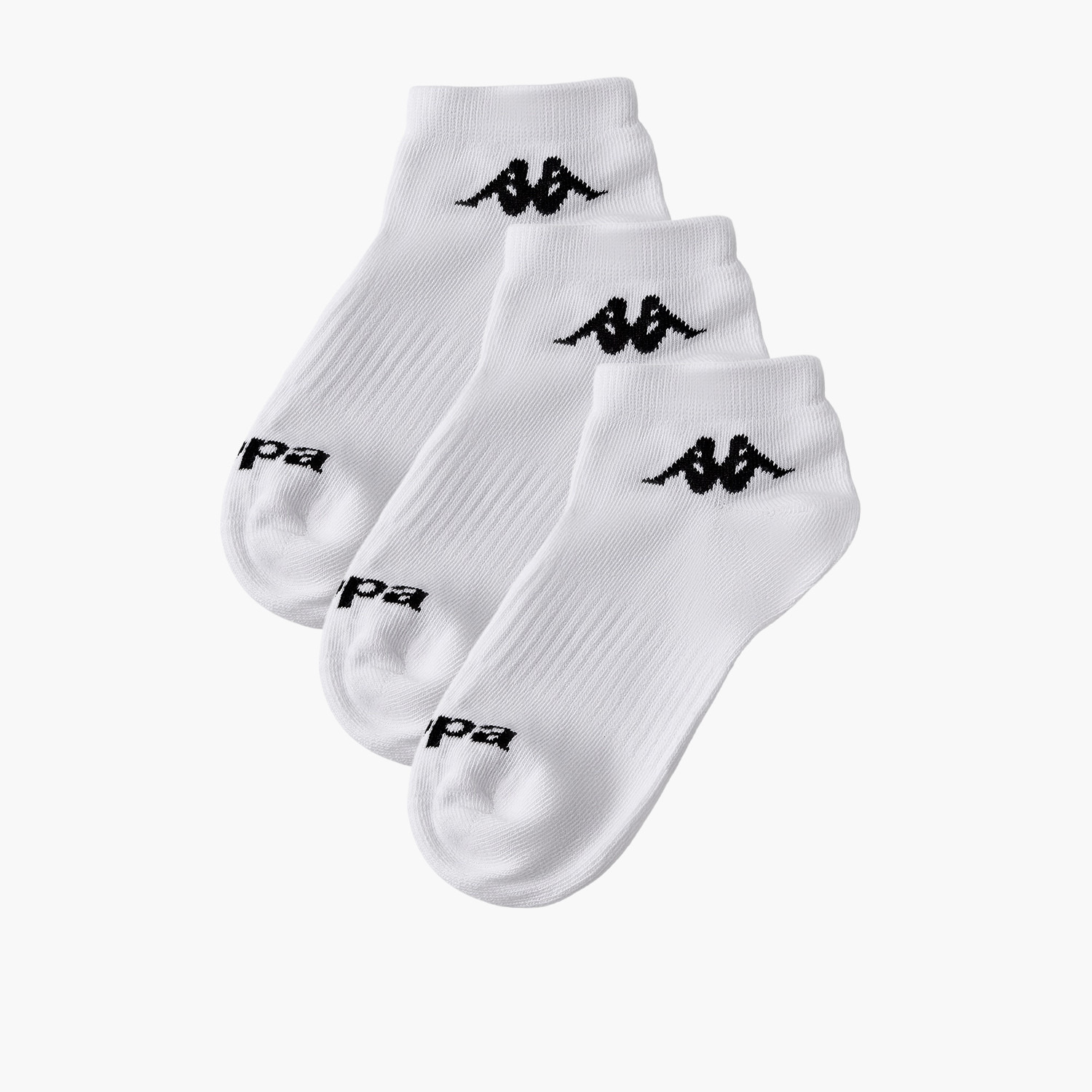 Kappa Pack of 3 Ankle Length Cotton Socks-women-socksandstockings-image-1