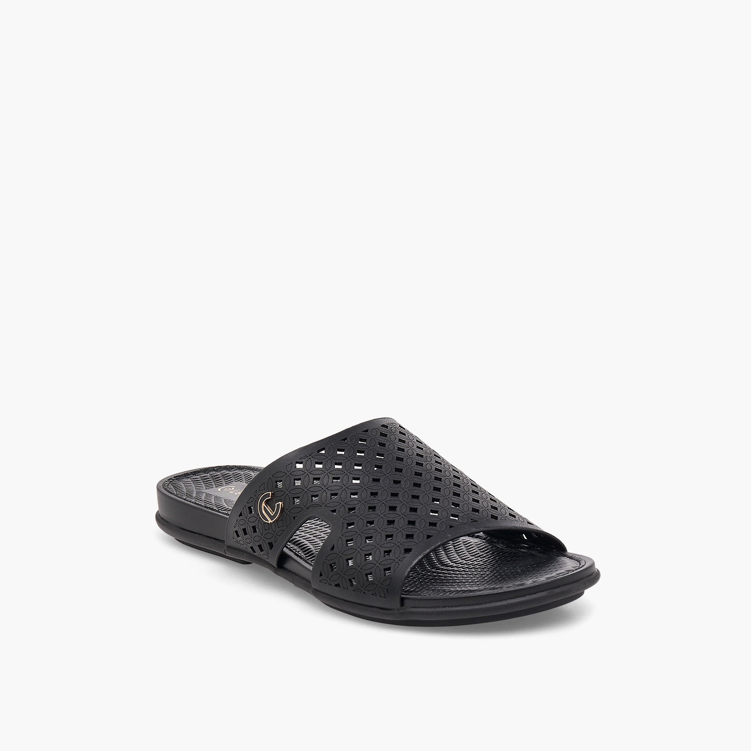 Le Confort Women Laser Cut Sandals-women-shoes-sandals-flats-image-2