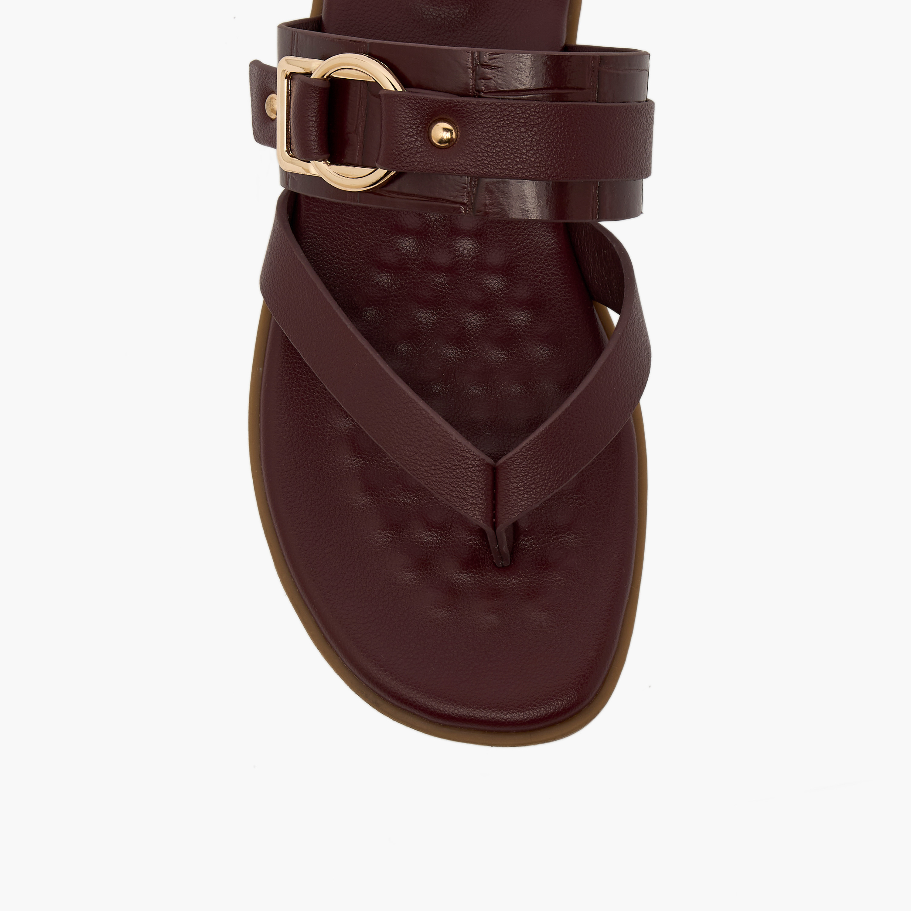 صندل بزينة إبزيم للنساء من فلورا بيلا-women-shoes-flats-sandals-image-7