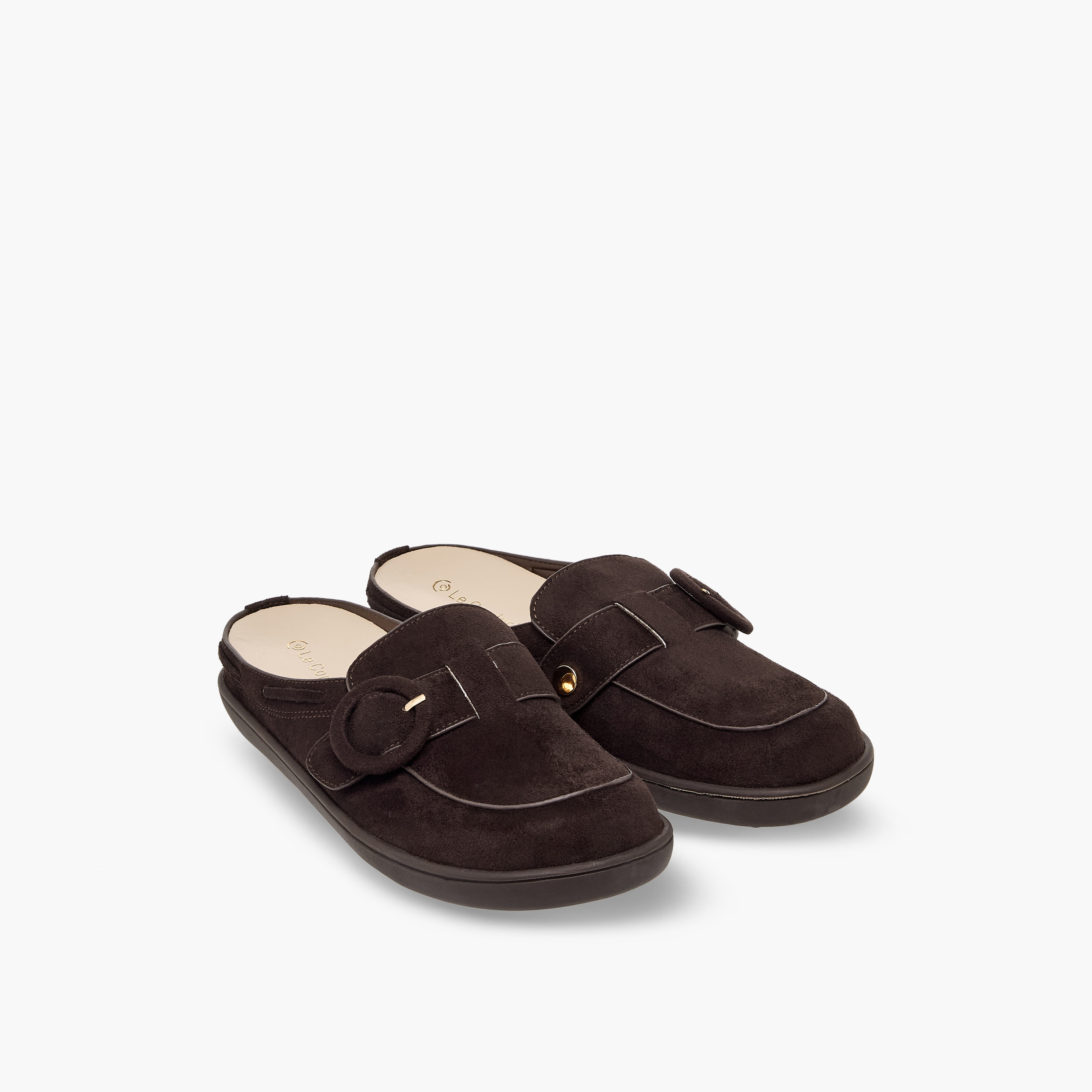 حذاء ميول نسائي سهل الارتداء من لوكونفورت-women-shoes-flats-mules-image-1