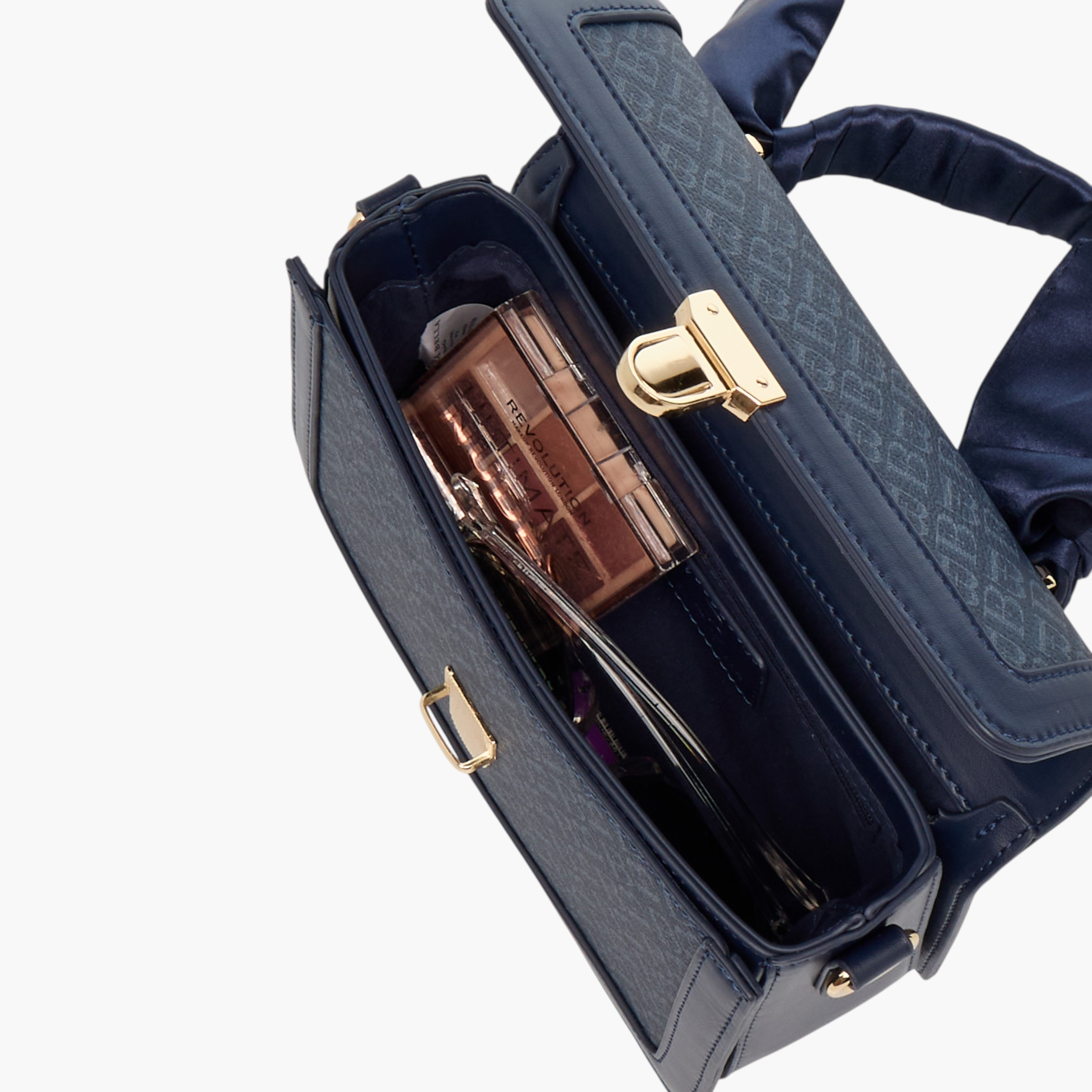 شنطة ساتشيل بحزام قابل للفصل وطبعات مونوجرام من فلورا بيلا-women-bagsandwallets-handbags-image-7