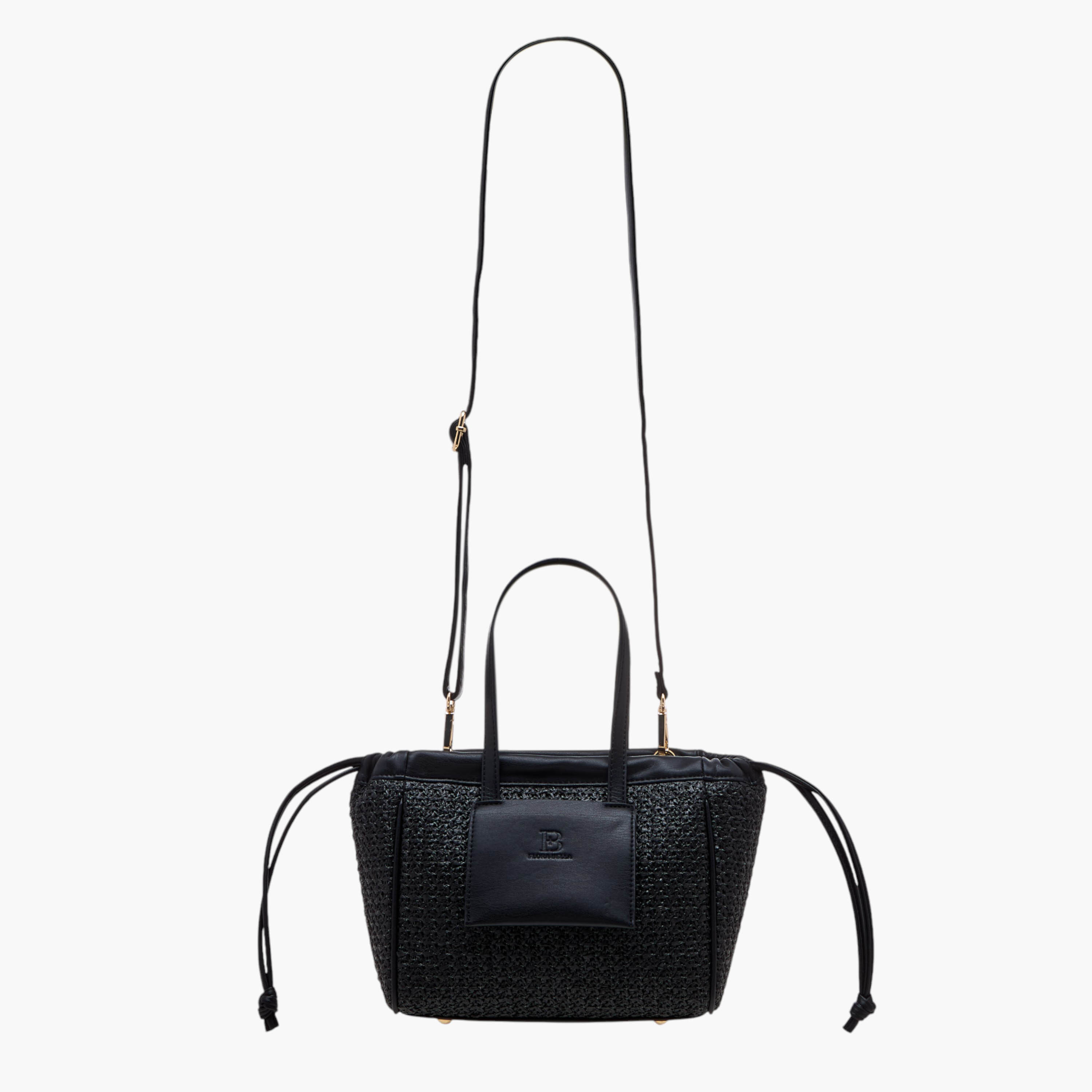 Flora Bella Textured Tote Bag with Double Handle and Magnetic Button Closure-women-bagsandwallets-handbags-image-2