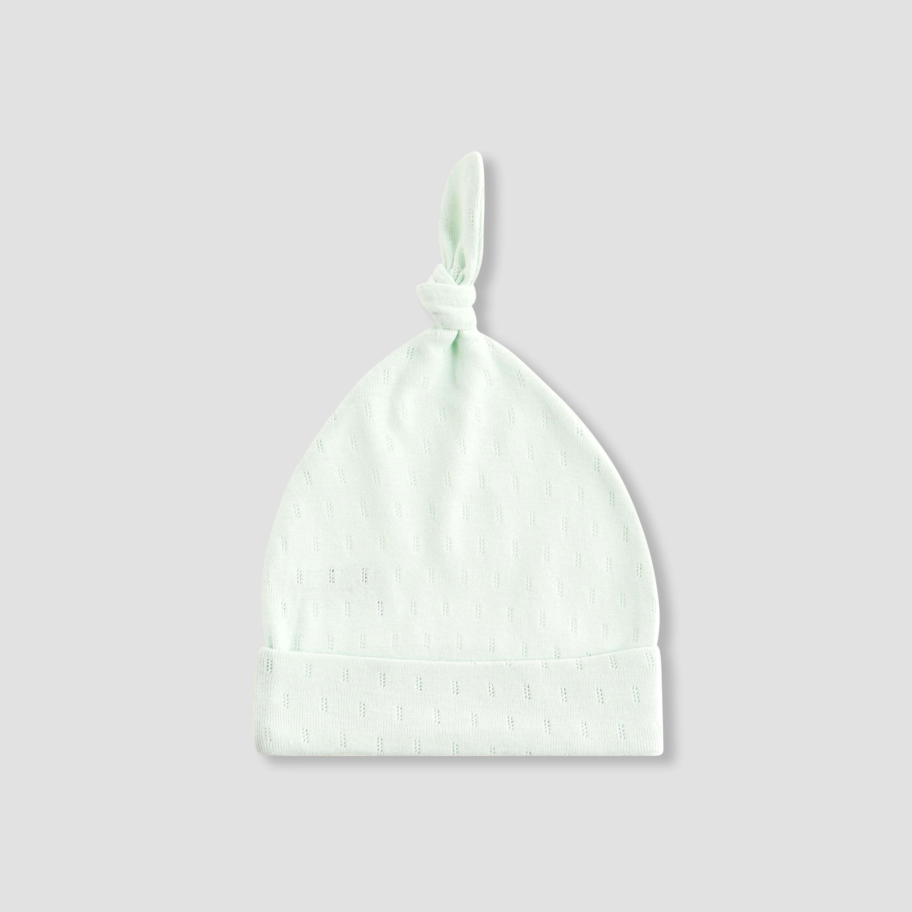 Juniors Boys Cap with Knot Detail - Cotton - Set of 2-baby-boys-accessories-caps-image-3